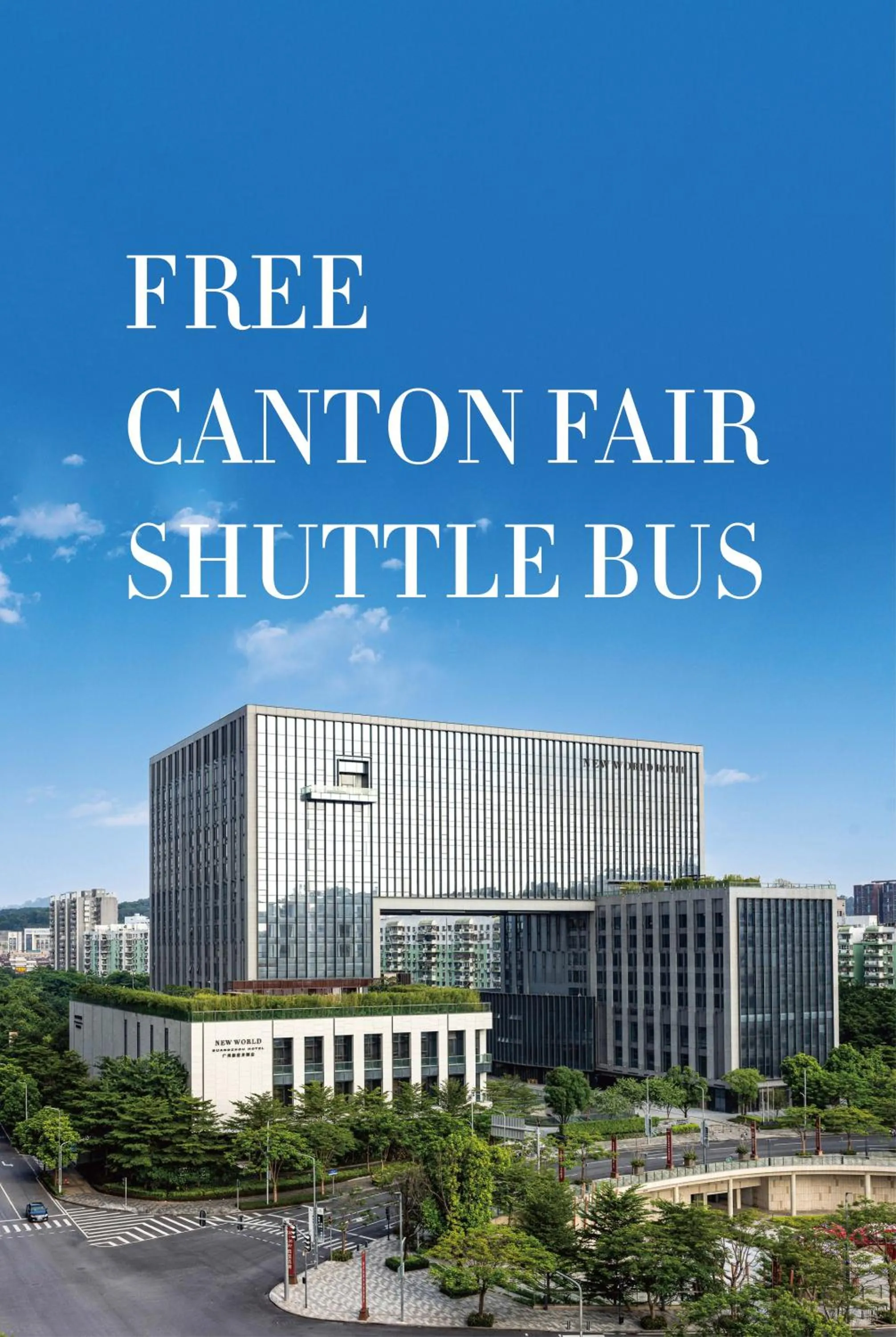 Property building in New World Guangzhou Hotel