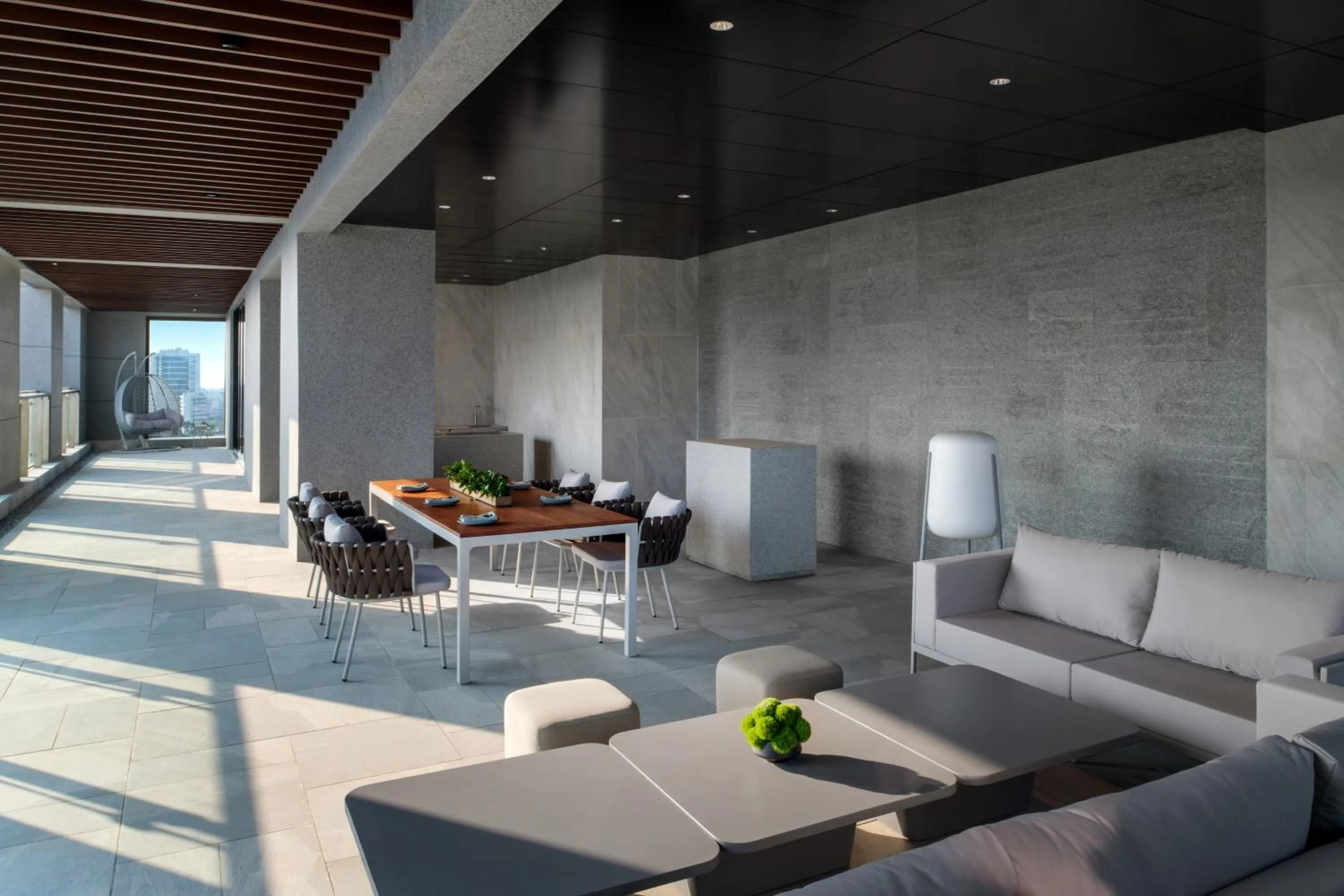 Balcony/Terrace in New World Guangzhou Hotel