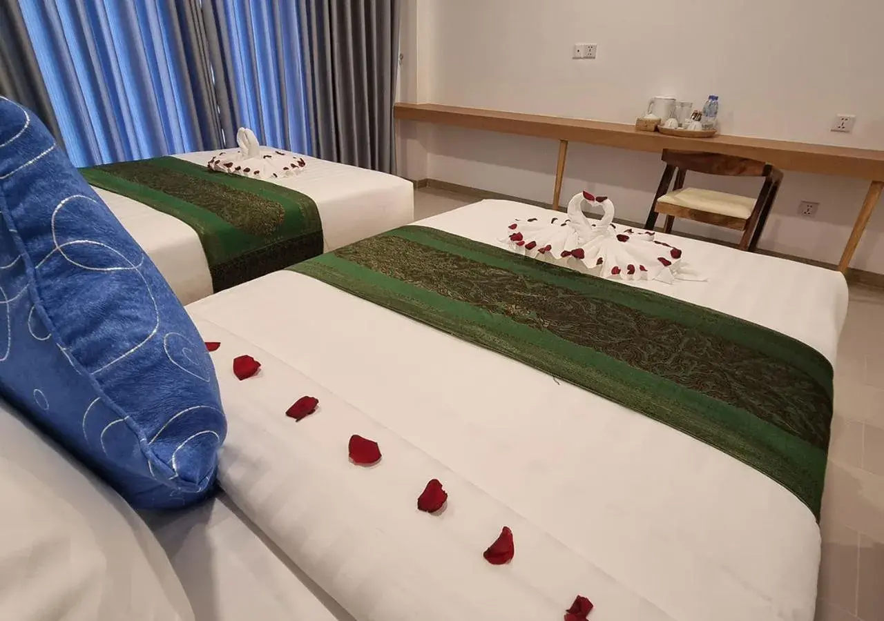 Bed in Da San Hotel Bed in Da San Hotel