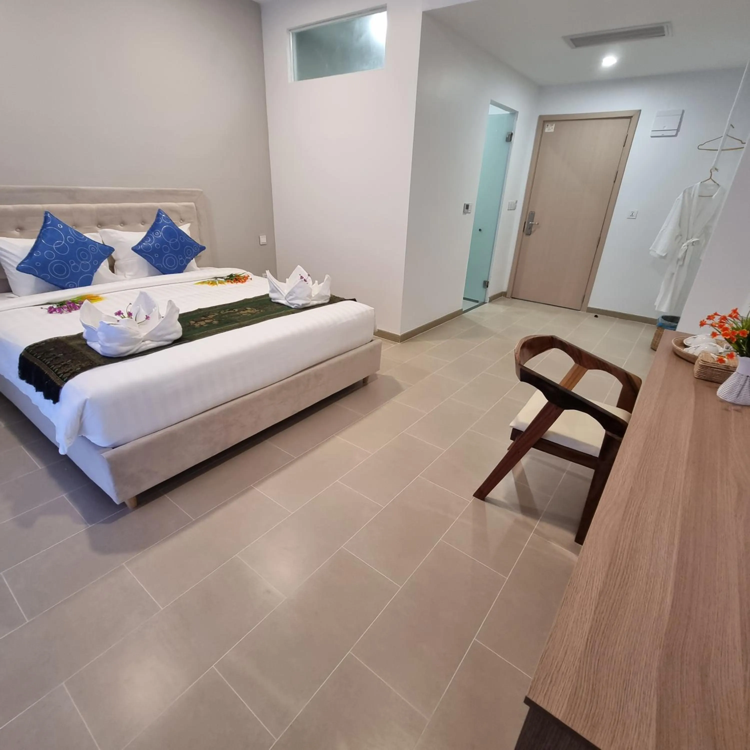 Living room, Bed in Da San Hotel