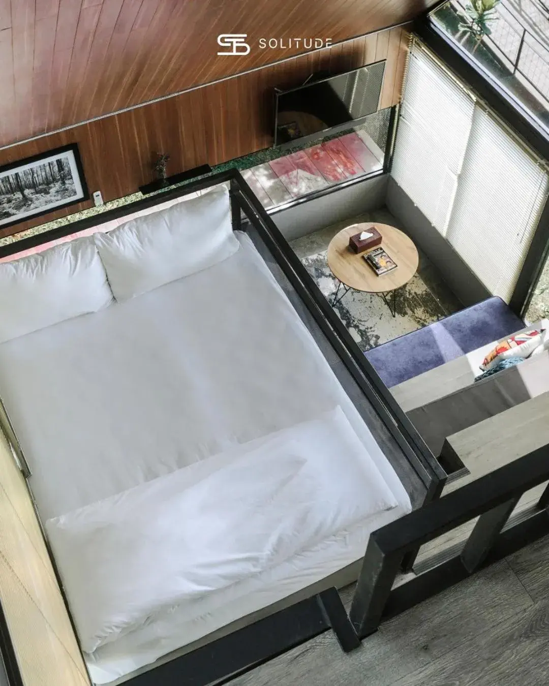 Bed in Solitude Tahura Villa Bandung Bed in Solitude Tahura Villa Bandung