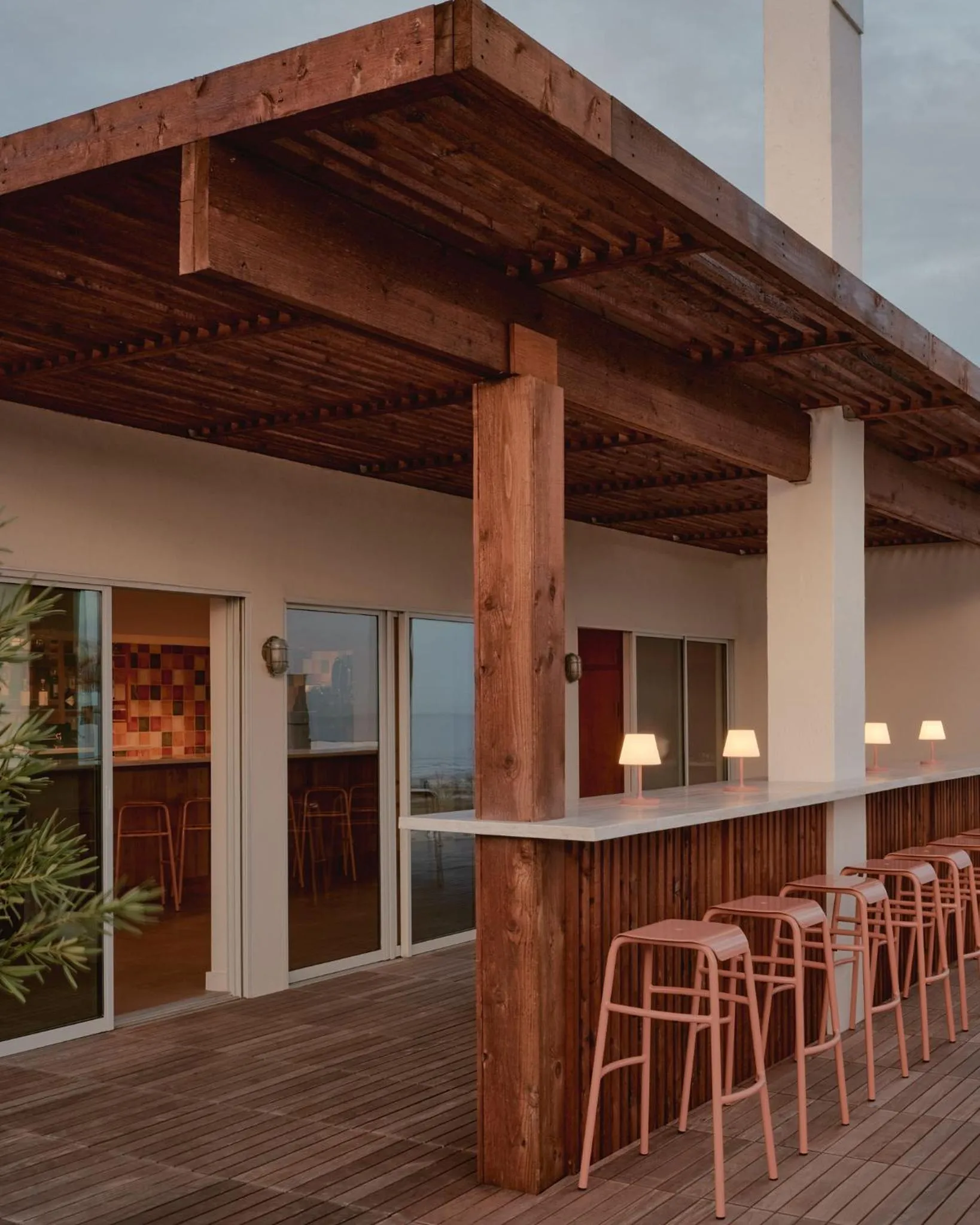 Lounge or bar in Hotel Lucine