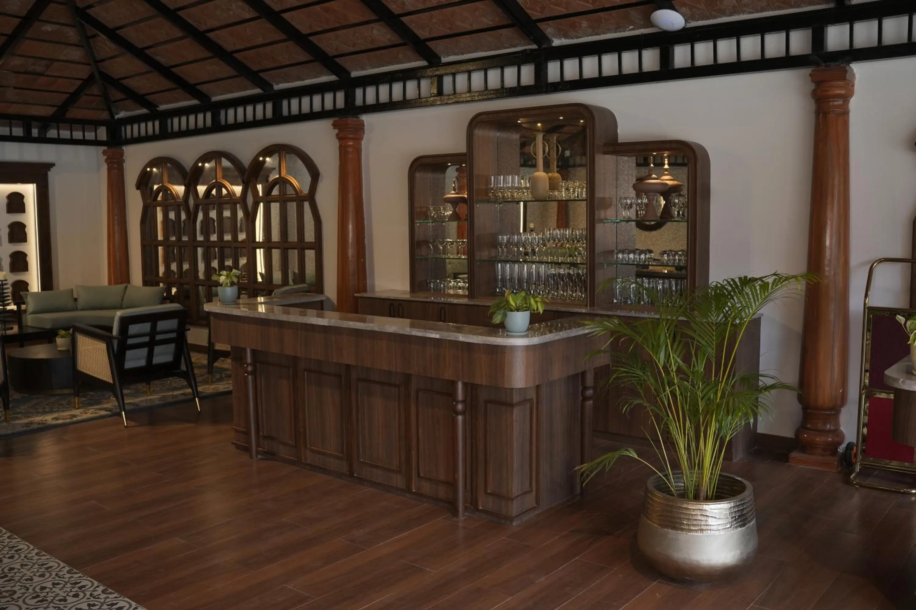 Lounge or bar in Regenta Resort Sakleshpur