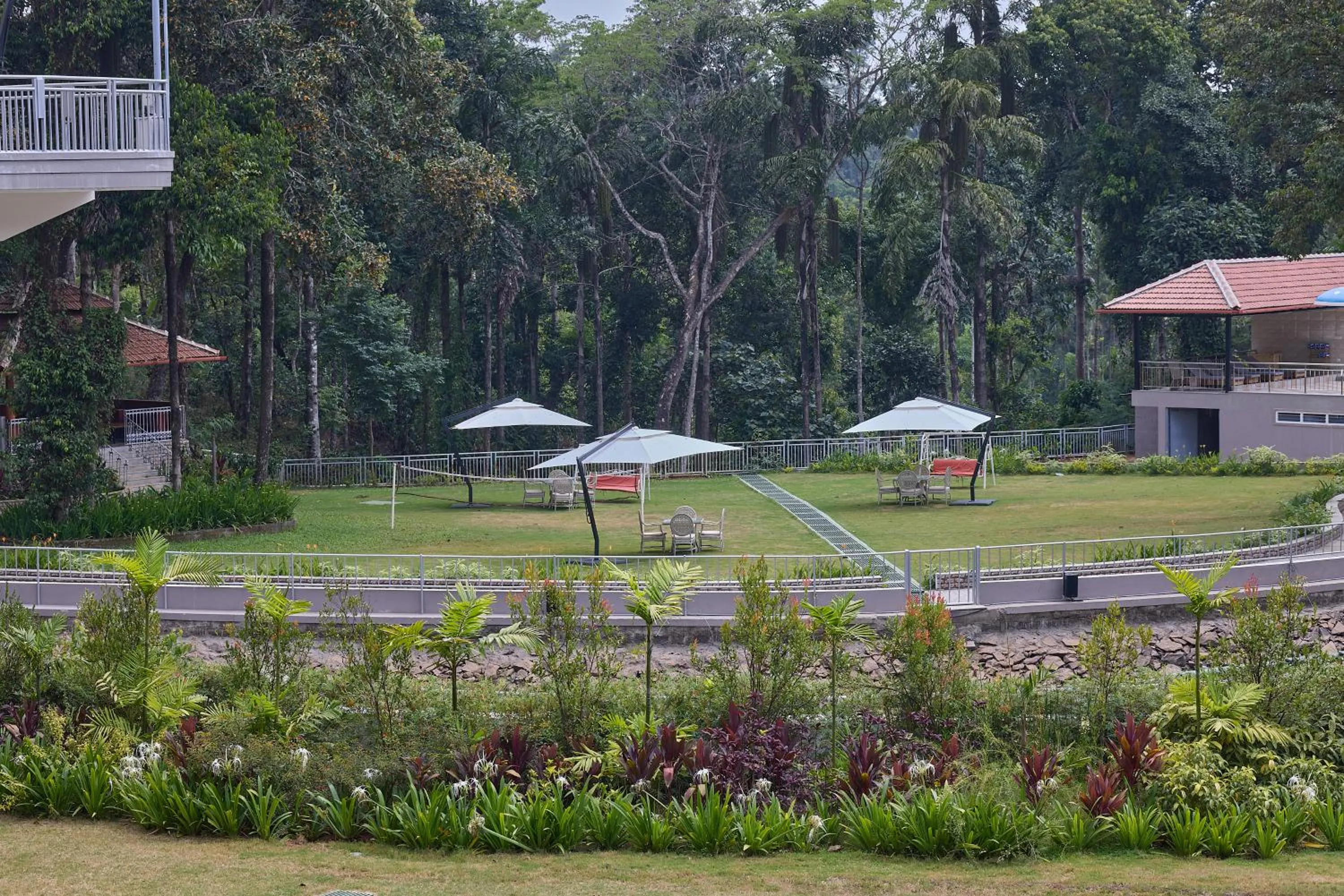 Garden view in Regenta Resort Sakleshpur