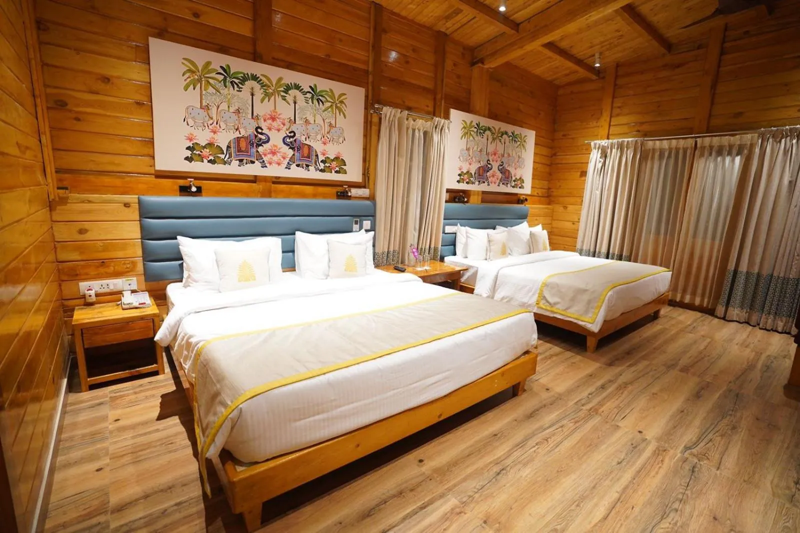 Photo of the whole room, Bed in Regenta Resort Sakleshpur