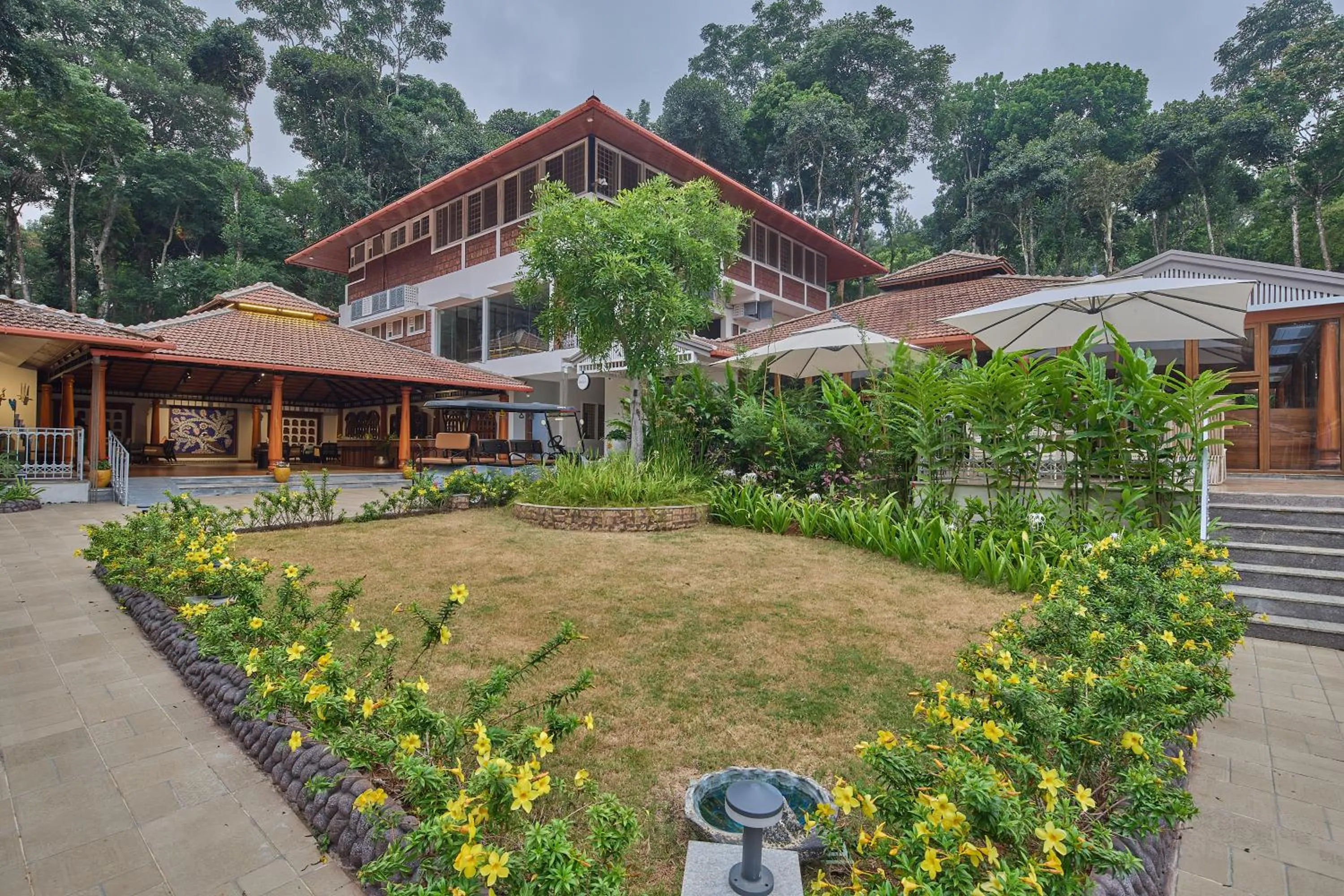 Lobby or reception in Regenta Resort Sakleshpur