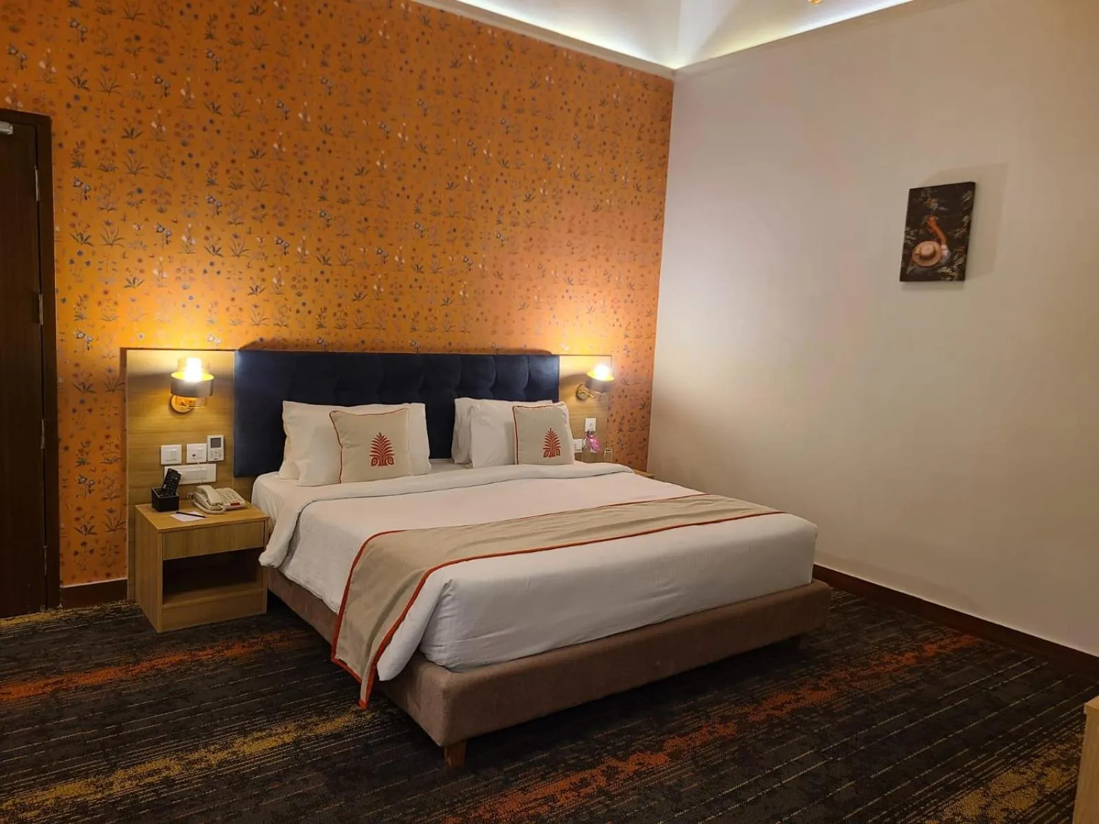 Bed in Regenta Resort Sakleshpur