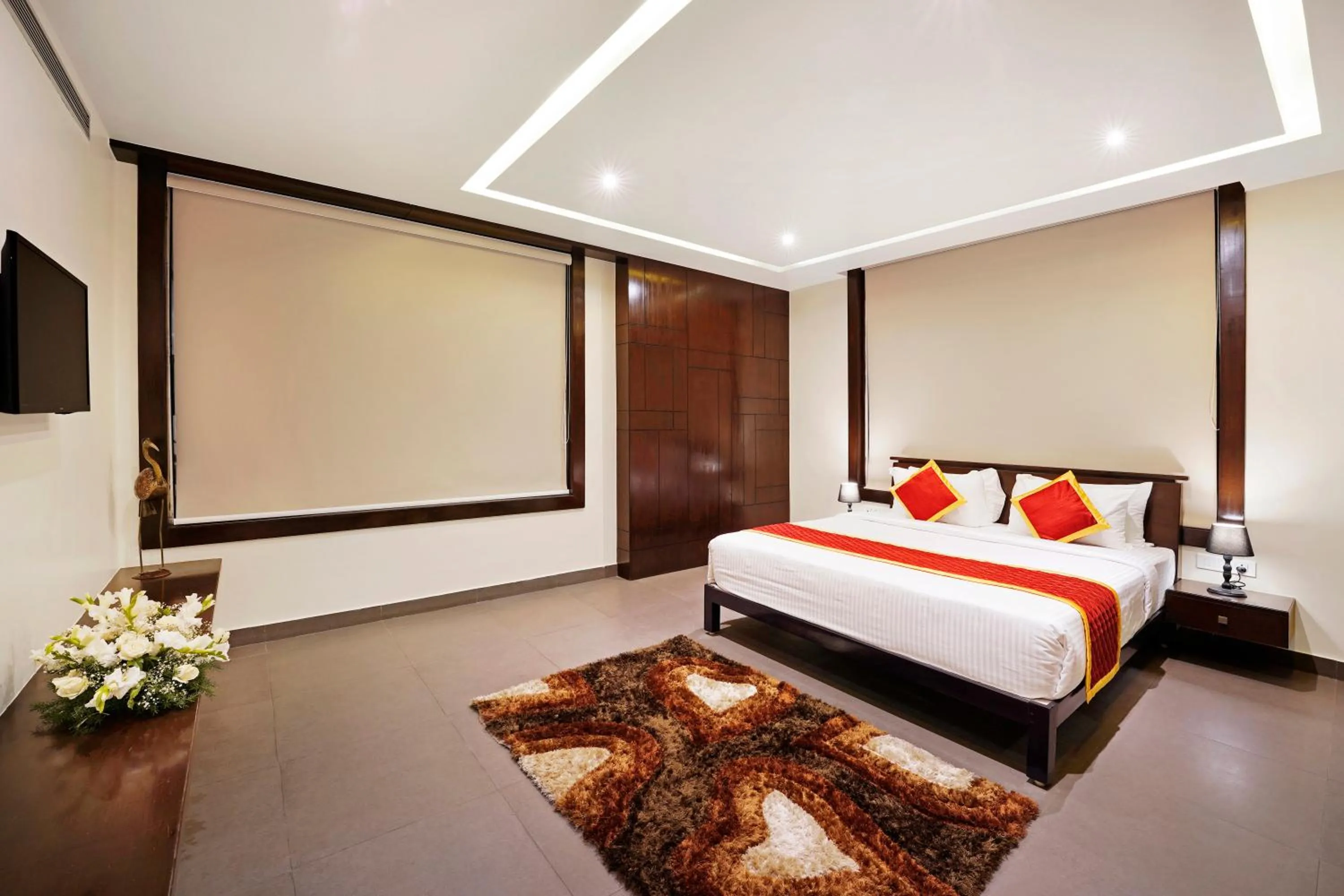 Bedroom, Bed in Clover - A Rivido Hotel Jigani