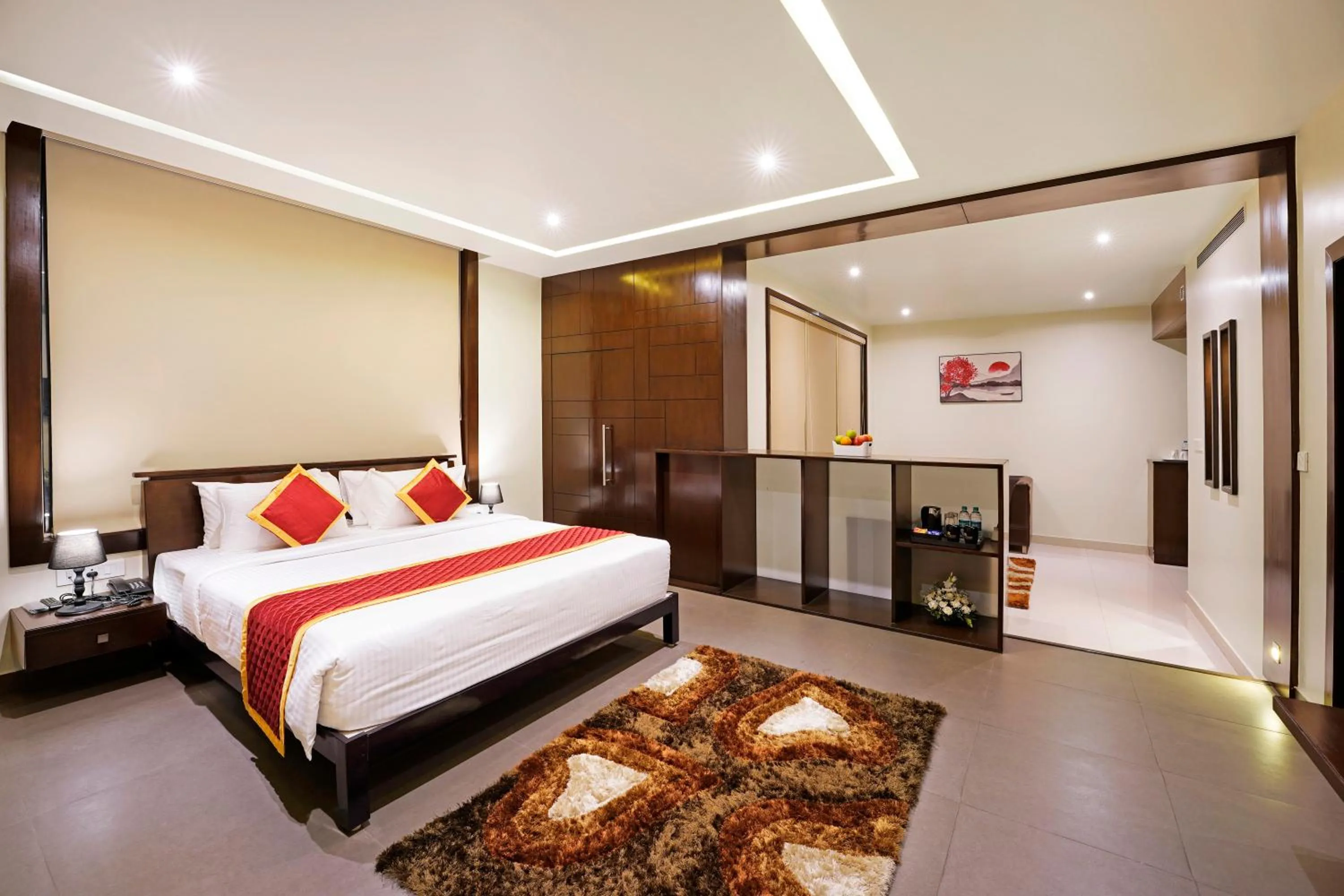 Photo of the whole room, Bed in Clover - A Rivido Hotel Jigani