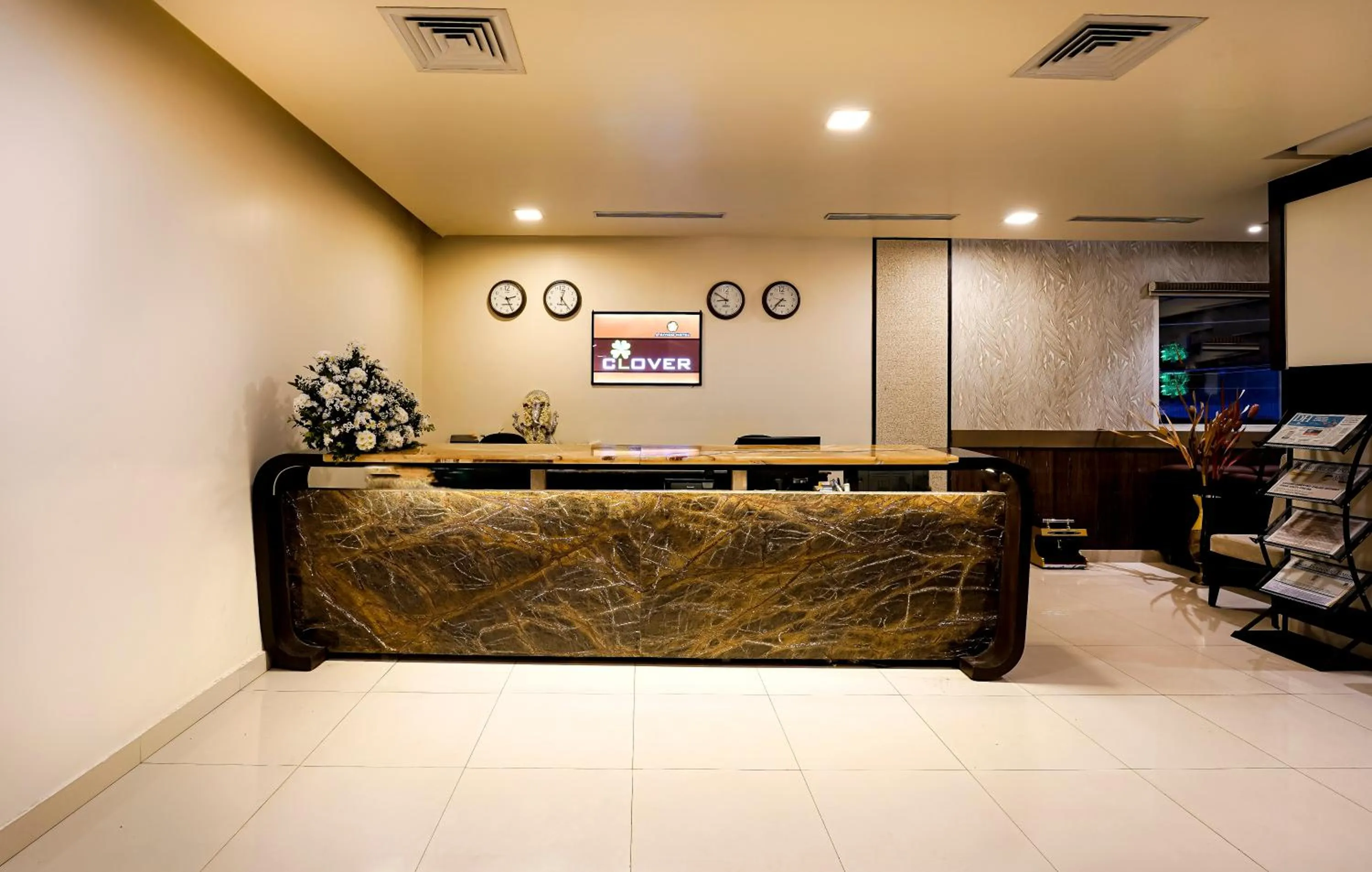 Lobby or reception in Clover - A Rivido Hotel Jigani
