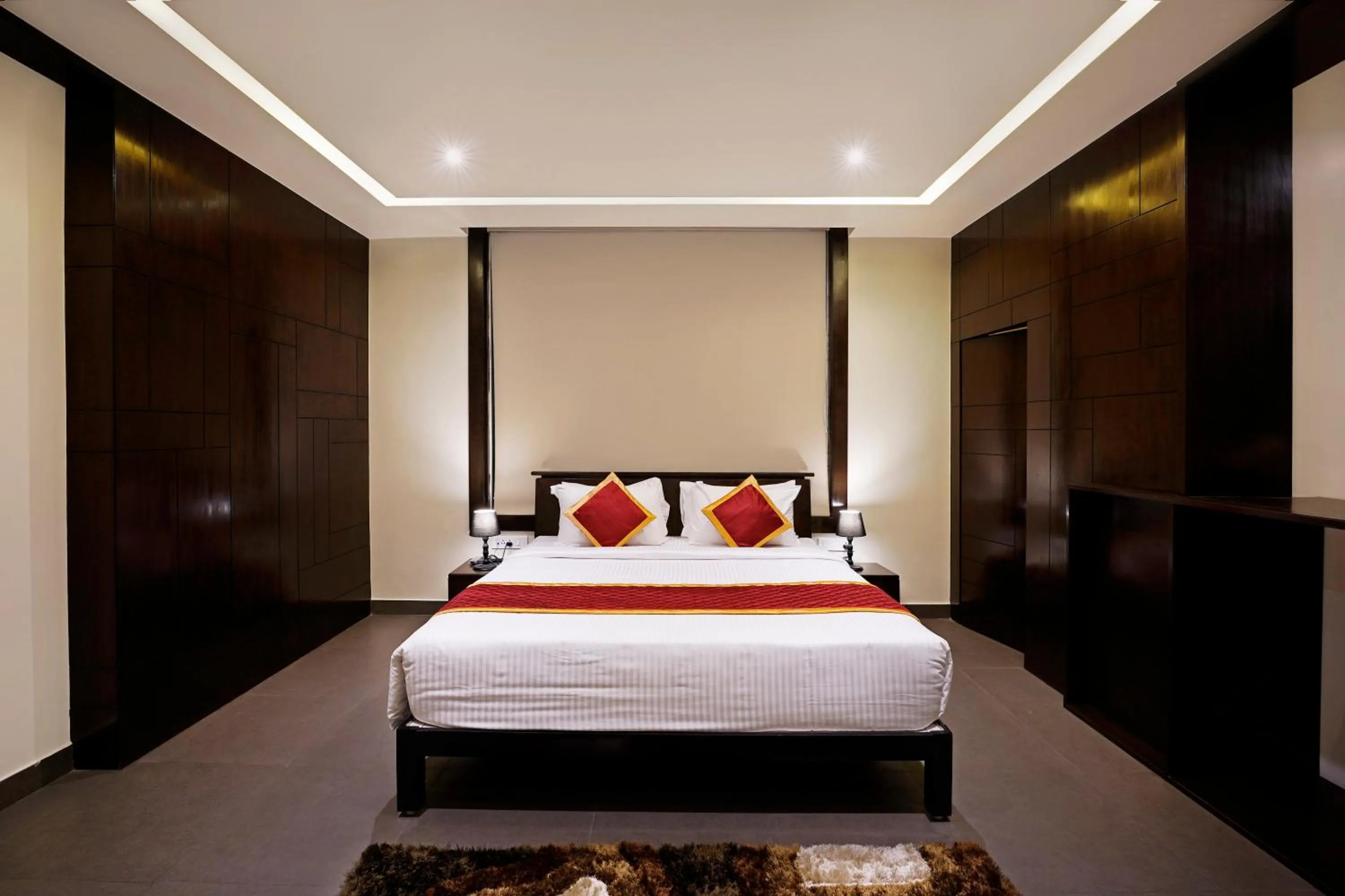 Bedroom, Bed in Clover - A Rivido Hotel Jigani