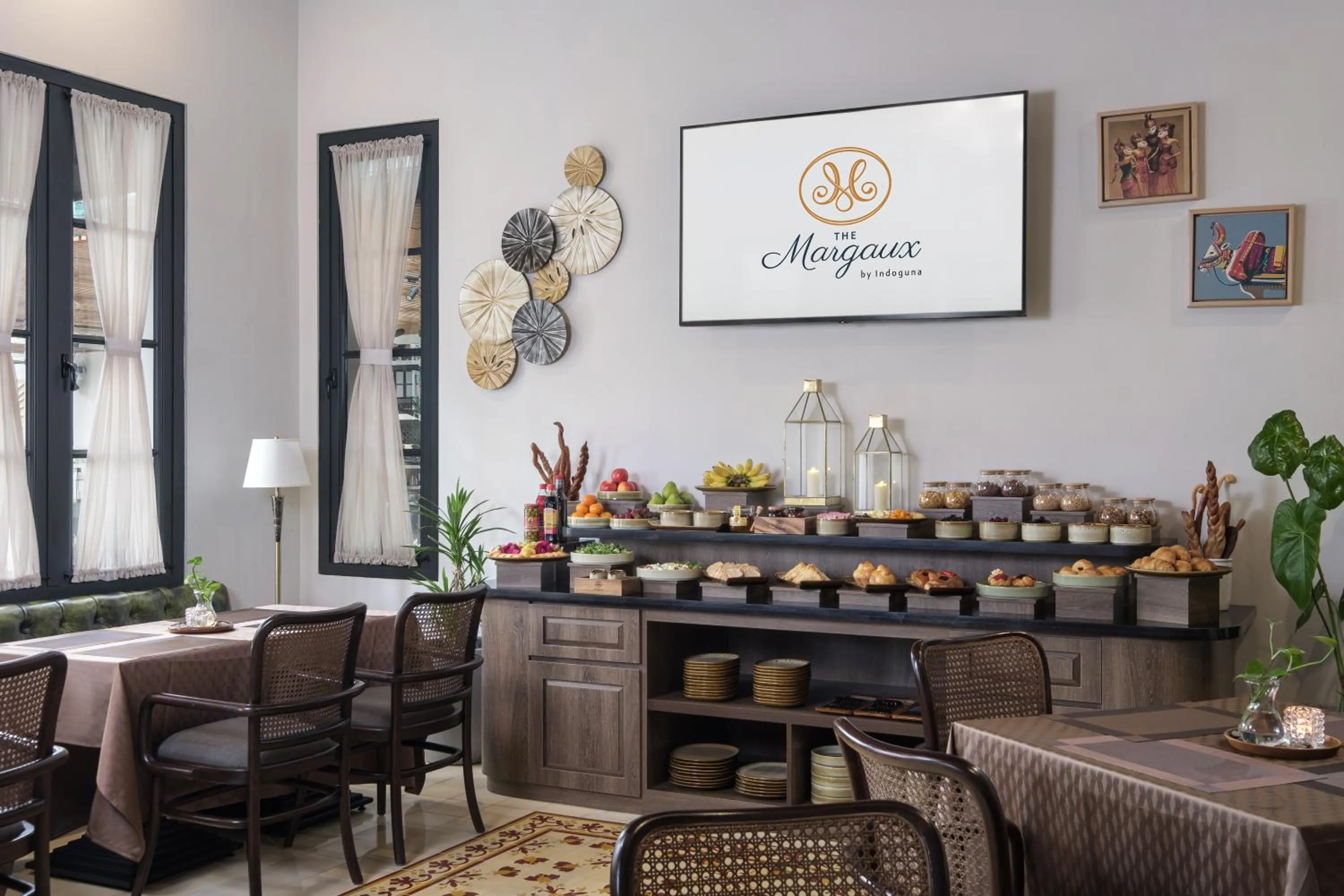 Restaurant/places to eat in The Margaux Hotel Yogyakarta