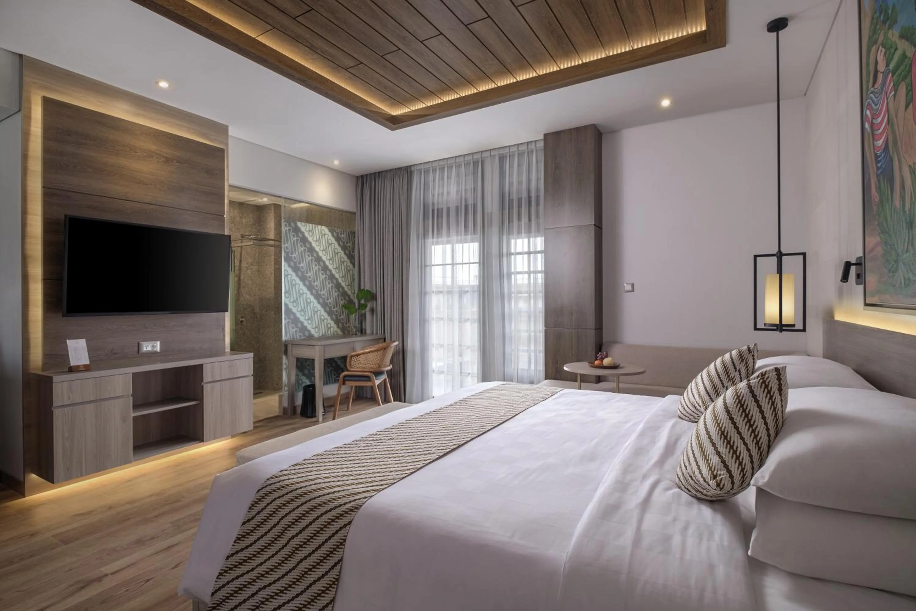 Photo of the whole room, Bed in The Margaux Hotel Yogyakarta