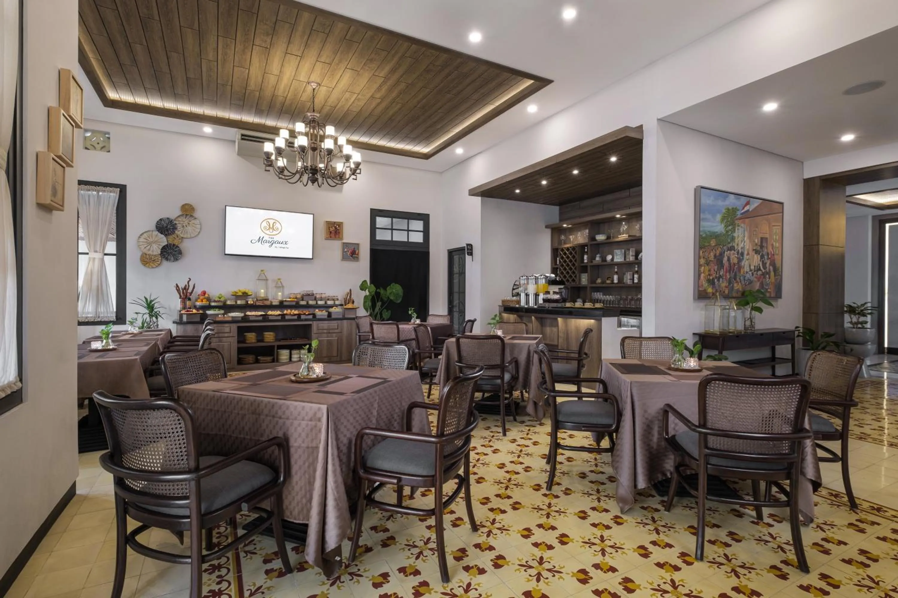 Restaurant/places to eat in The Margaux Hotel Yogyakarta