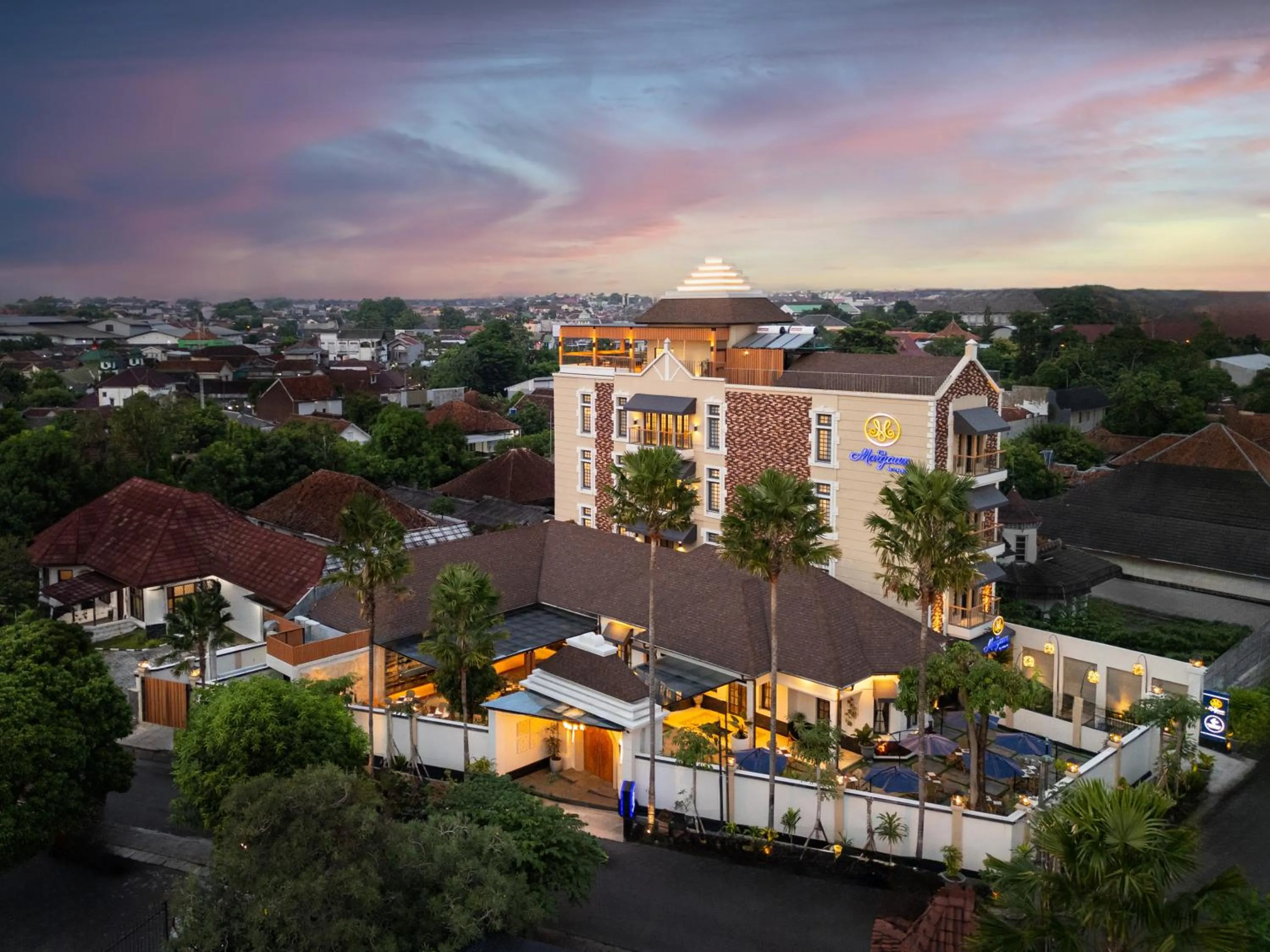 Property building in The Margaux Hotel Yogyakarta