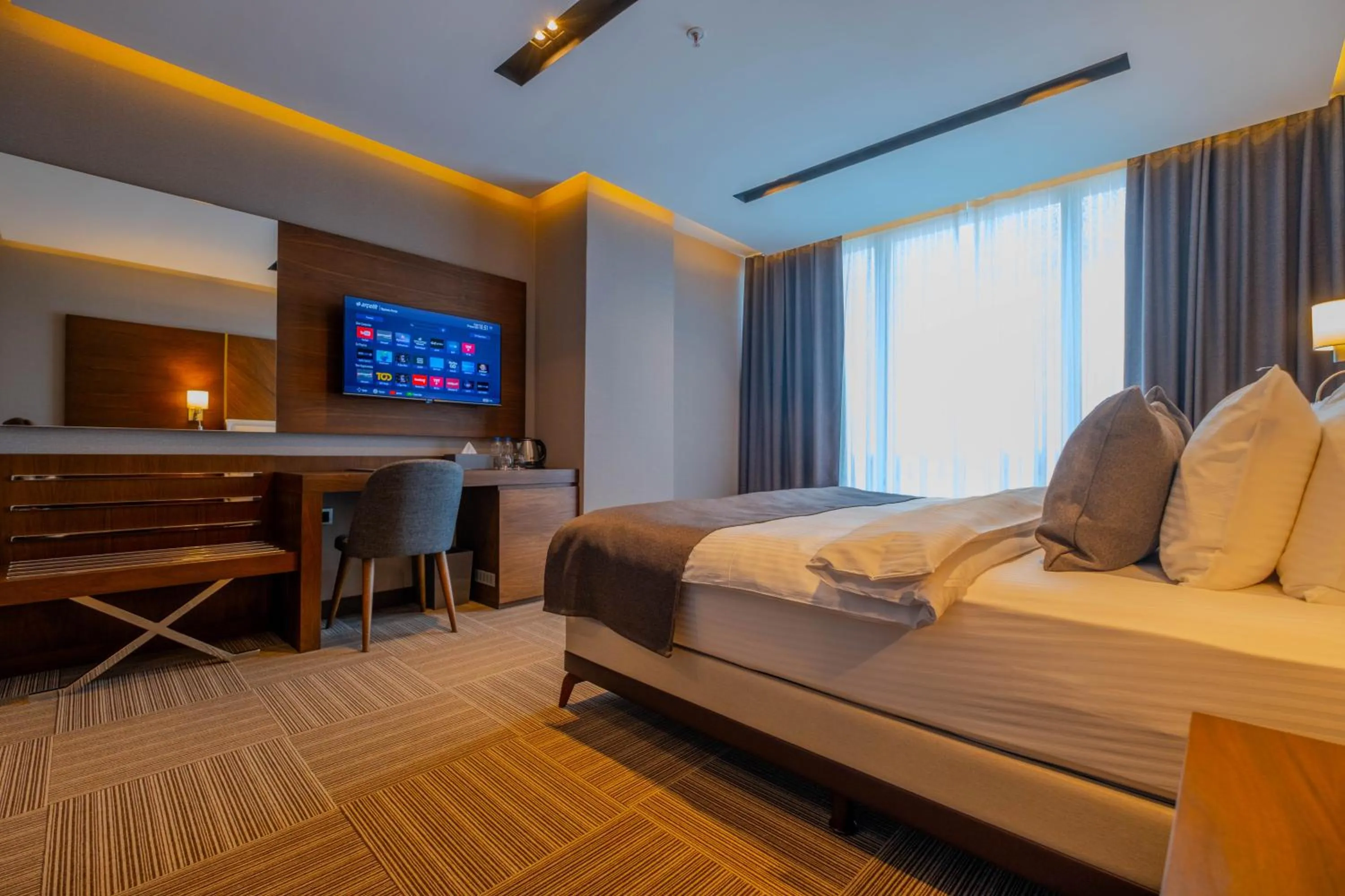 Bed in B'İSTANBUL HOTEL