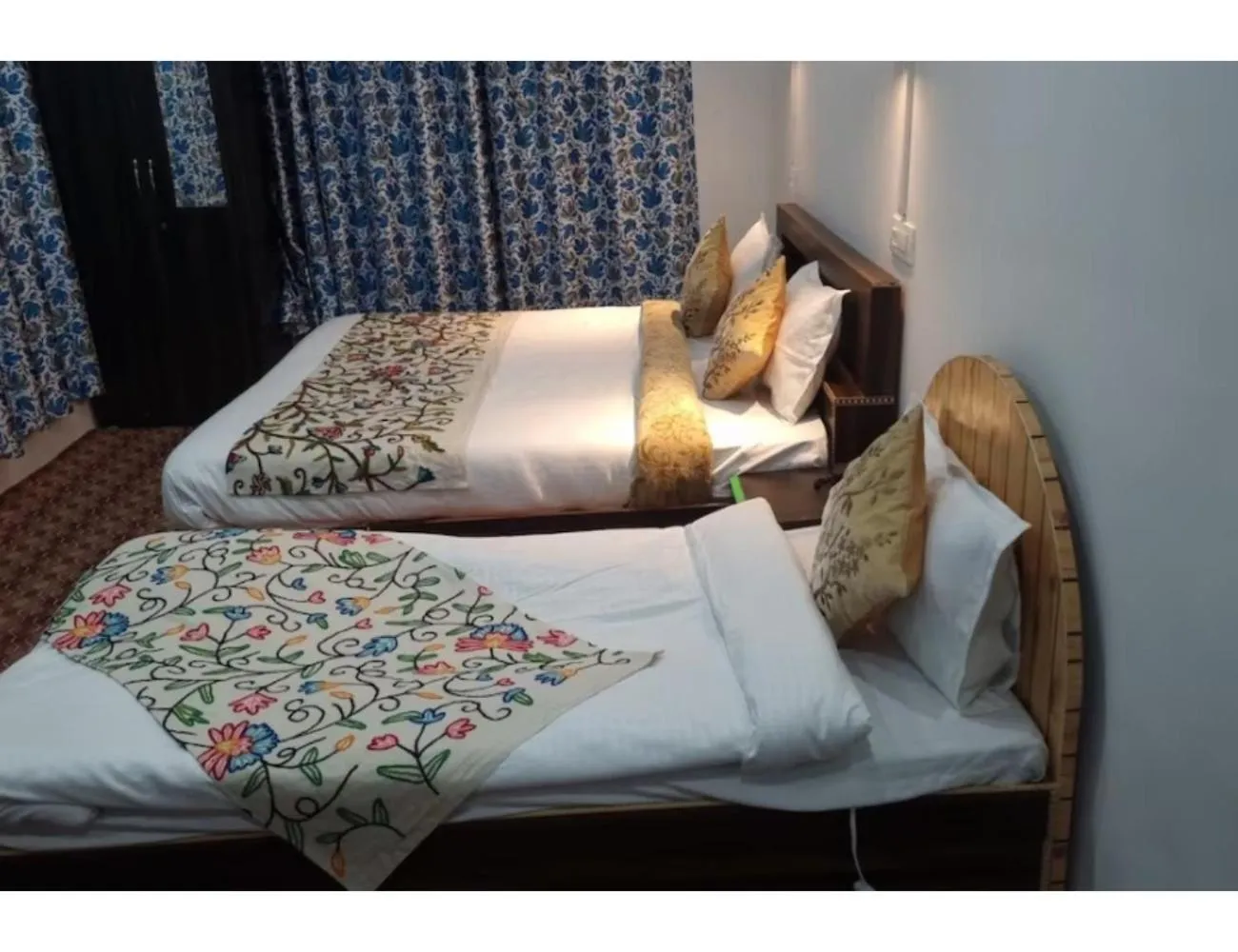 Bed in Hotel New Relax Inn, Pahalgam
