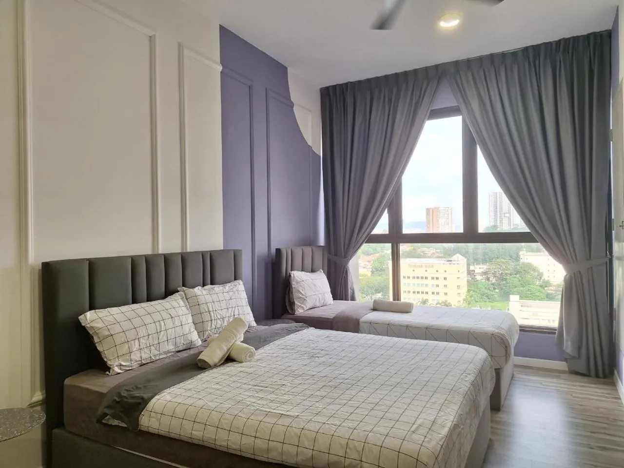Bed in Millerz Square Kuala Lumpur by Synergy