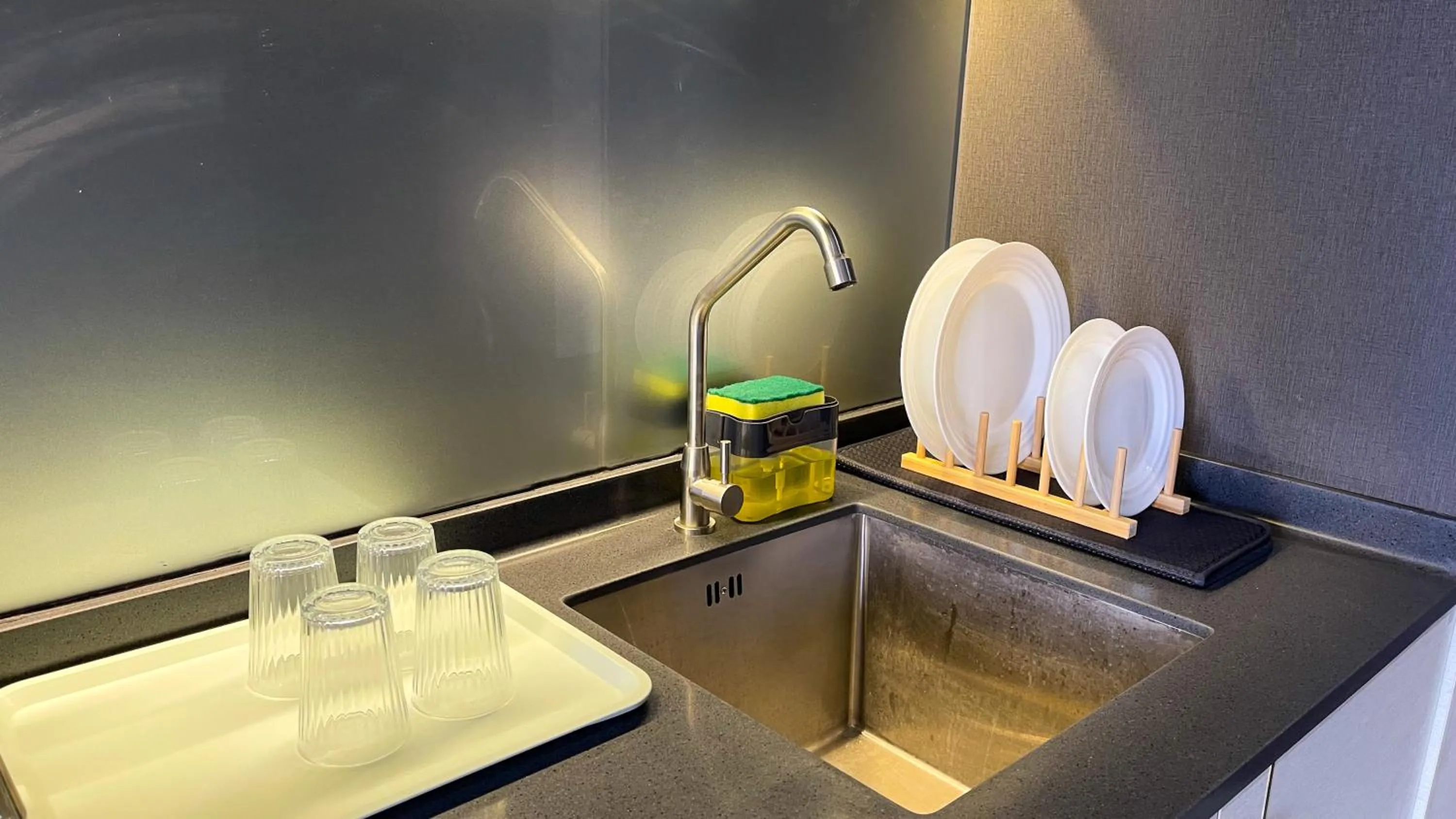 Kitchen or kitchenette in Millerz Square Kuala Lumpur by Synergy