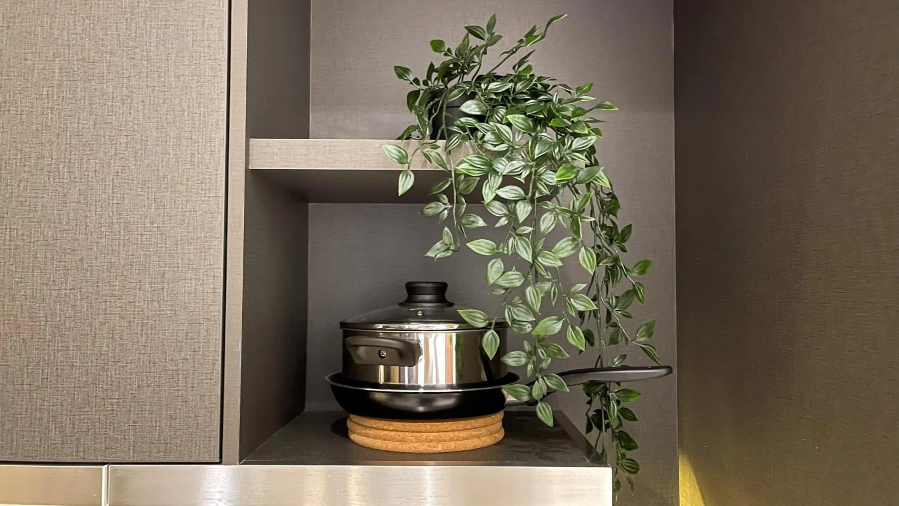 Kitchen or kitchenette in Millerz Square Kuala Lumpur by Synergy