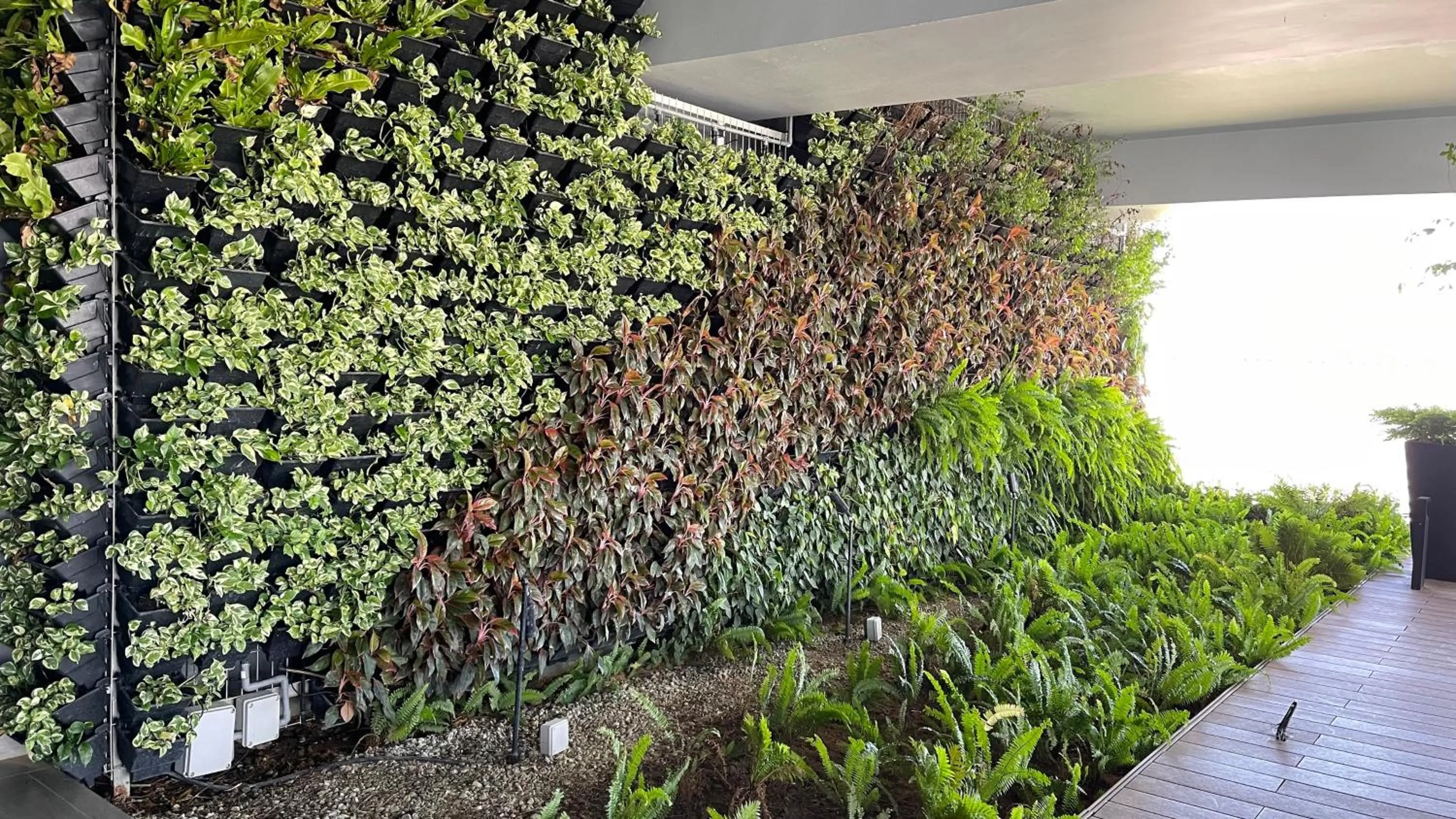 Garden in Millerz Square Kuala Lumpur by Synergy