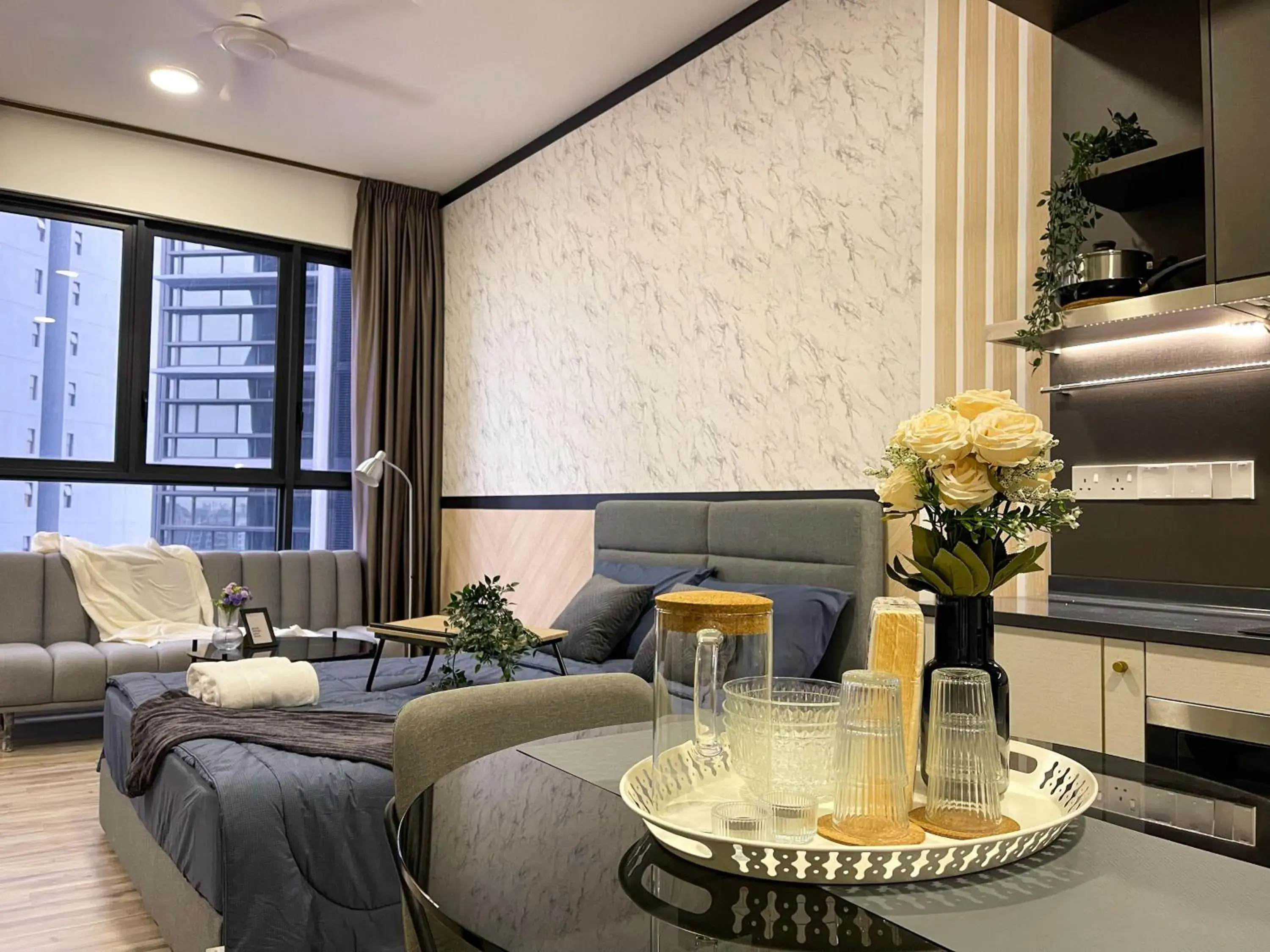 Bed in Millerz Square Kuala Lumpur by Synergy Bed in Millerz Square Kuala Lumpur by Synergy