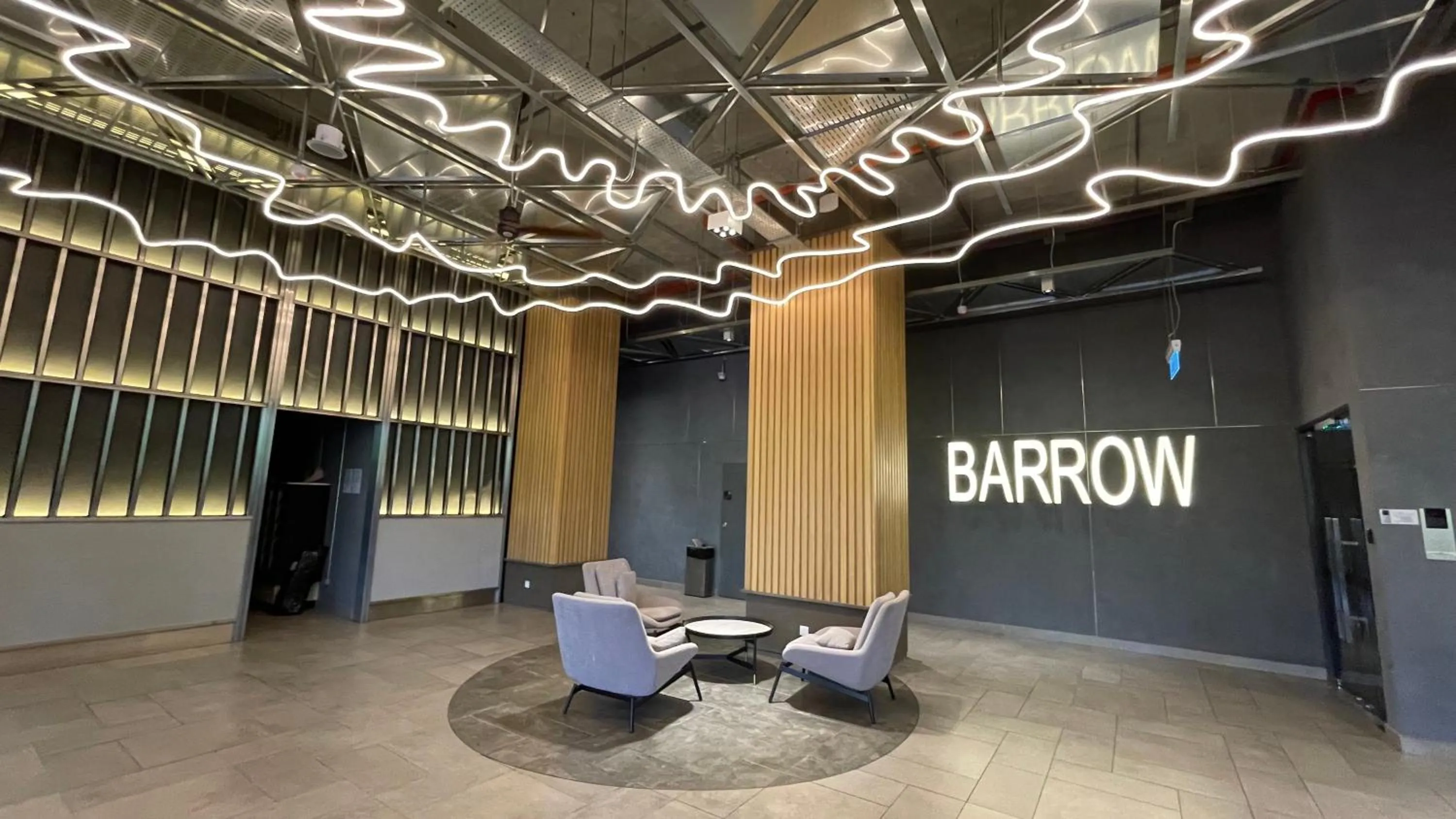 Seating area in Millerz Square Kuala Lumpur by Synergy