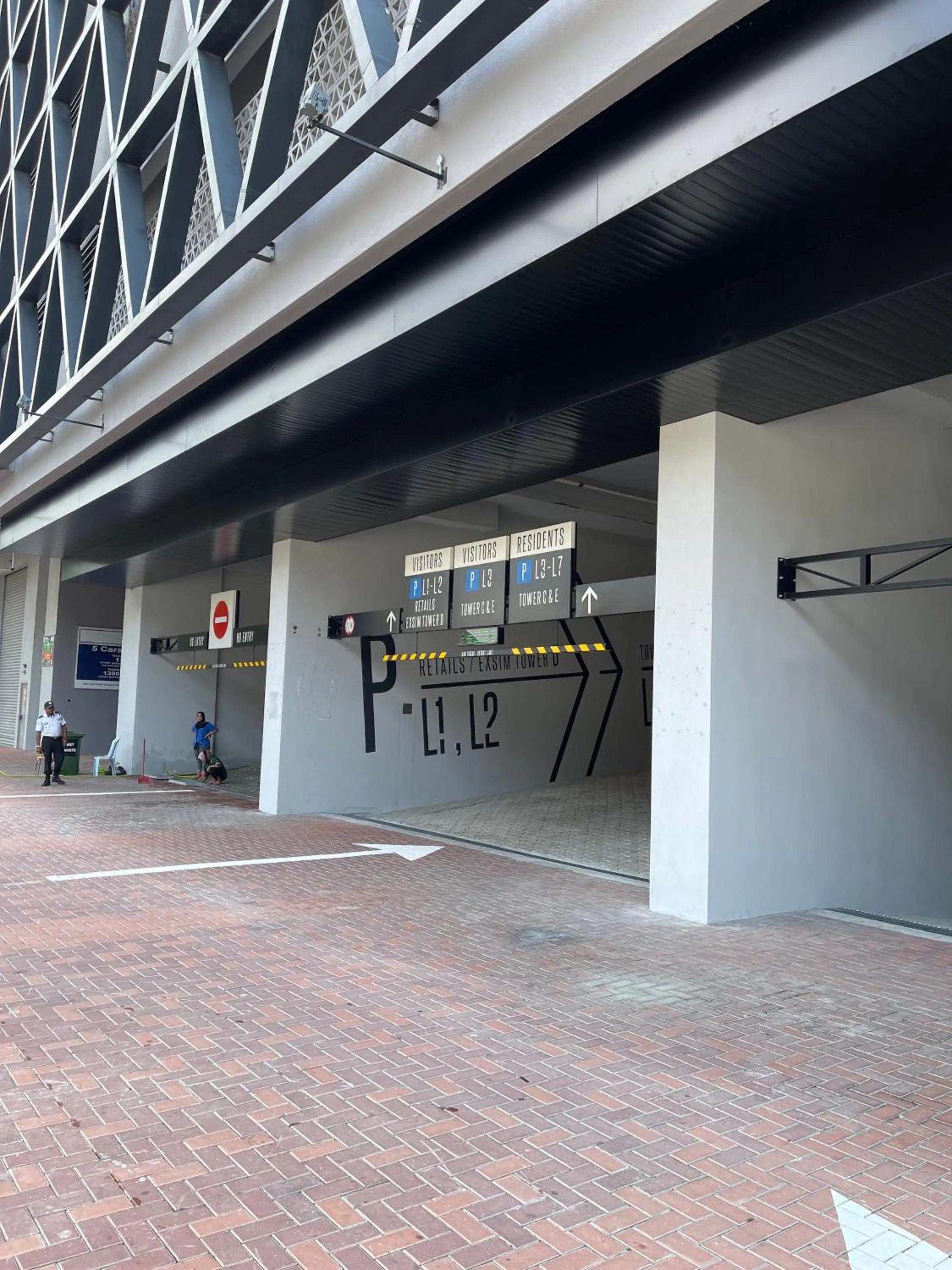 Parking in Millerz Square Kuala Lumpur by Synergy