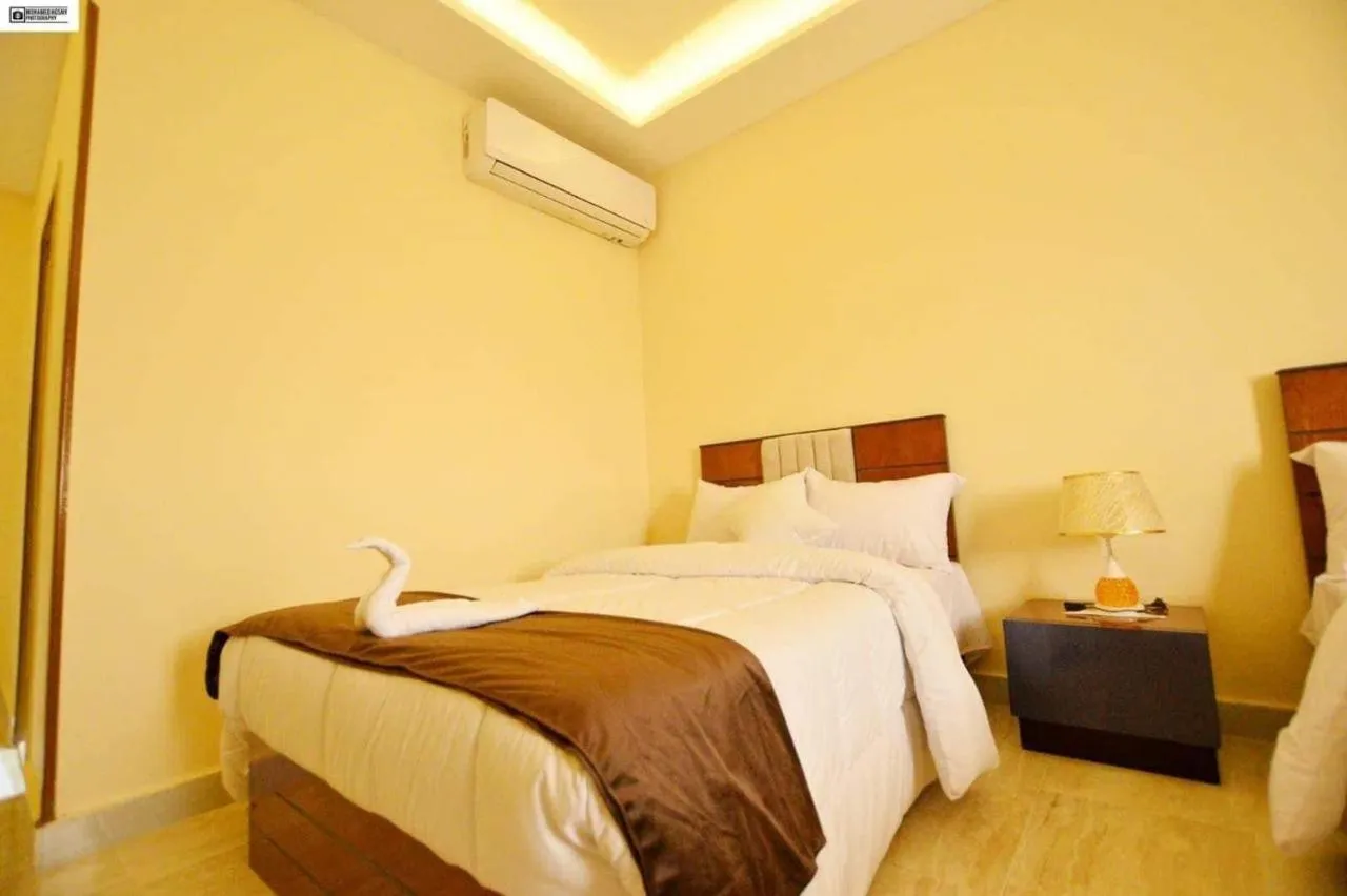 Bed in Nile jewel hotel beni suef