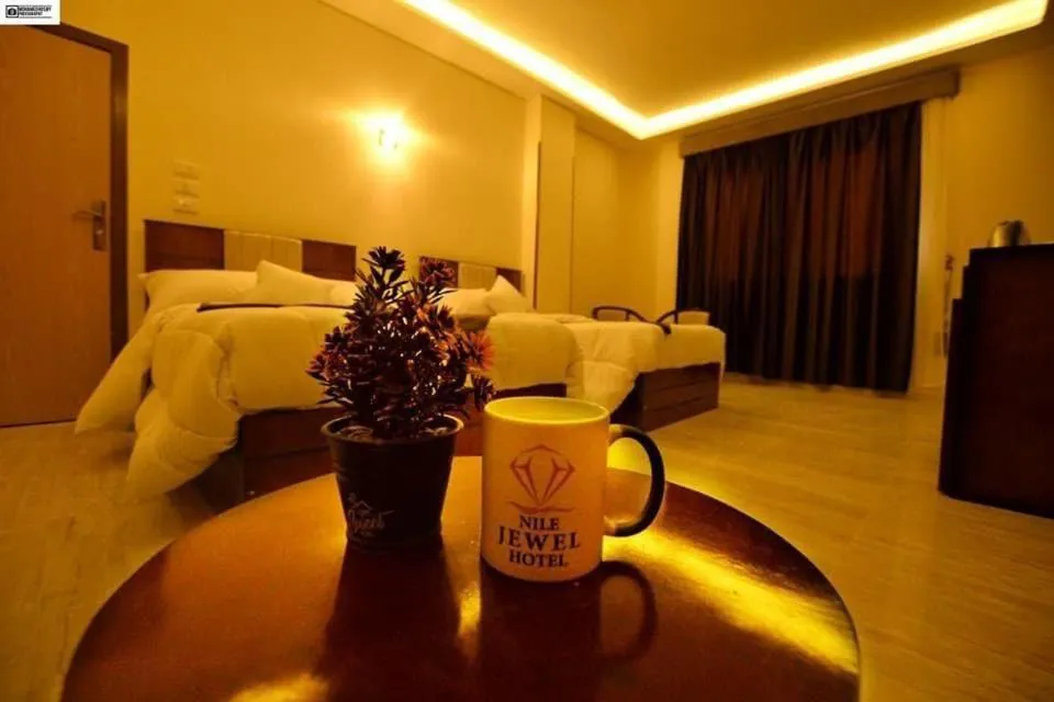 Bed in Nile jewel hotel beni suef