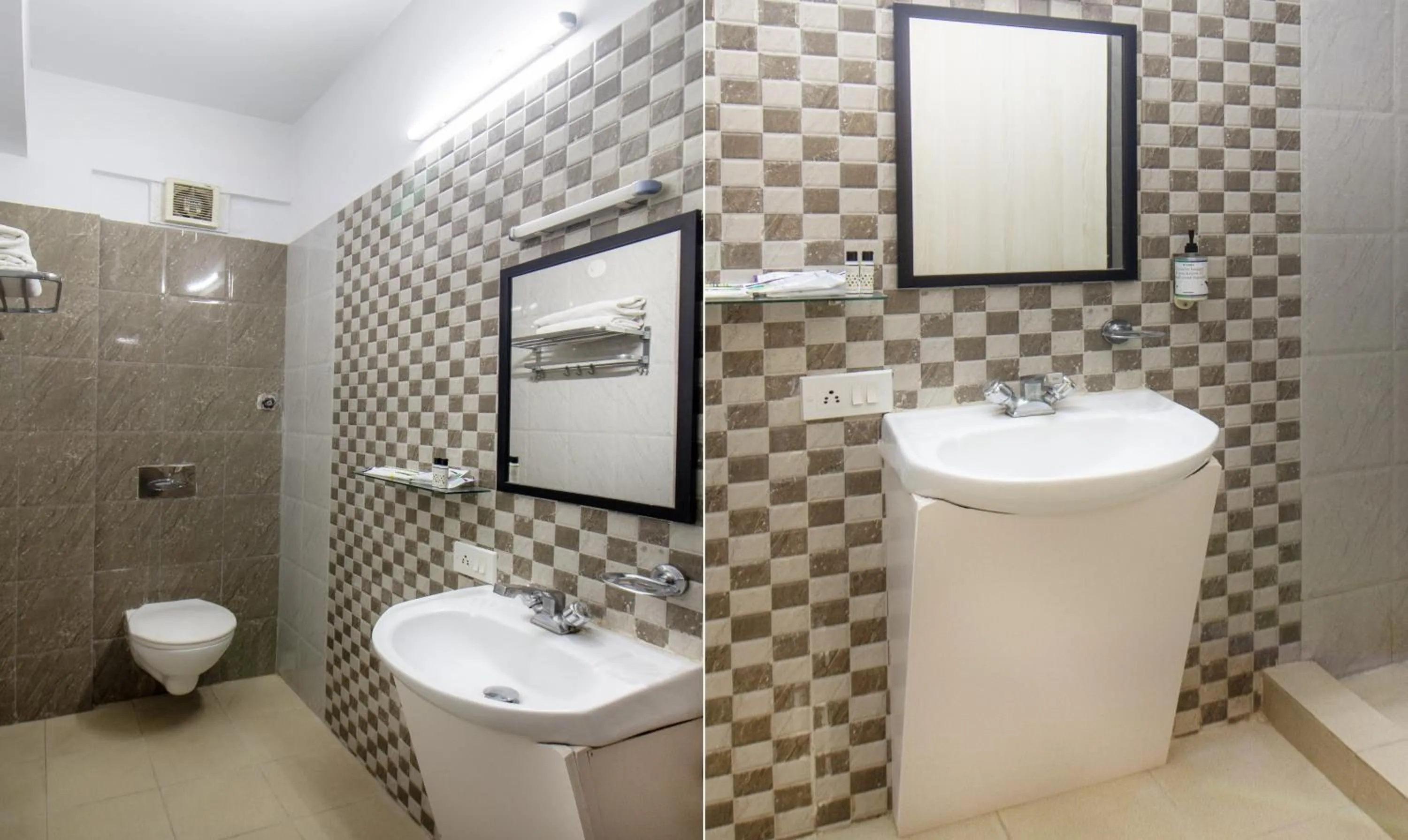 Bathroom in Treebo Royal Orbit, Metropoliton