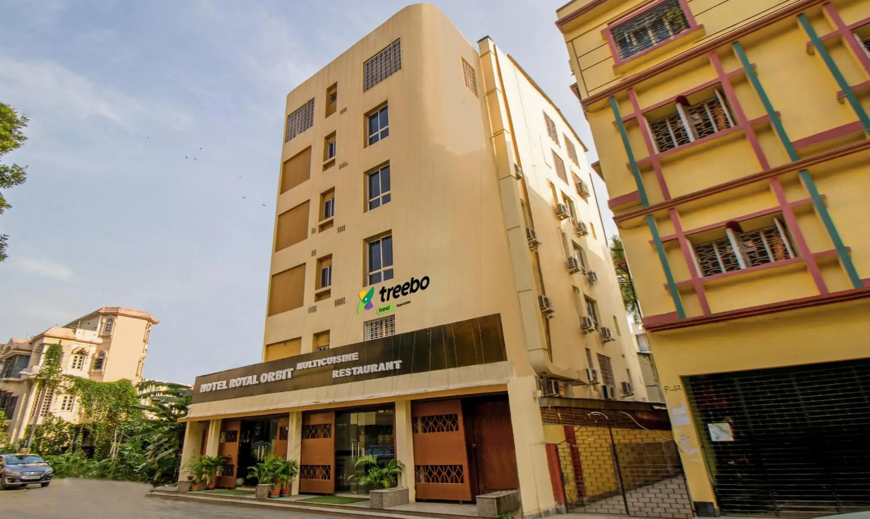 Facade/entrance in Treebo Royal Orbit, Metropoliton Facade/entrance in Treebo Royal Orbit, Metropoliton