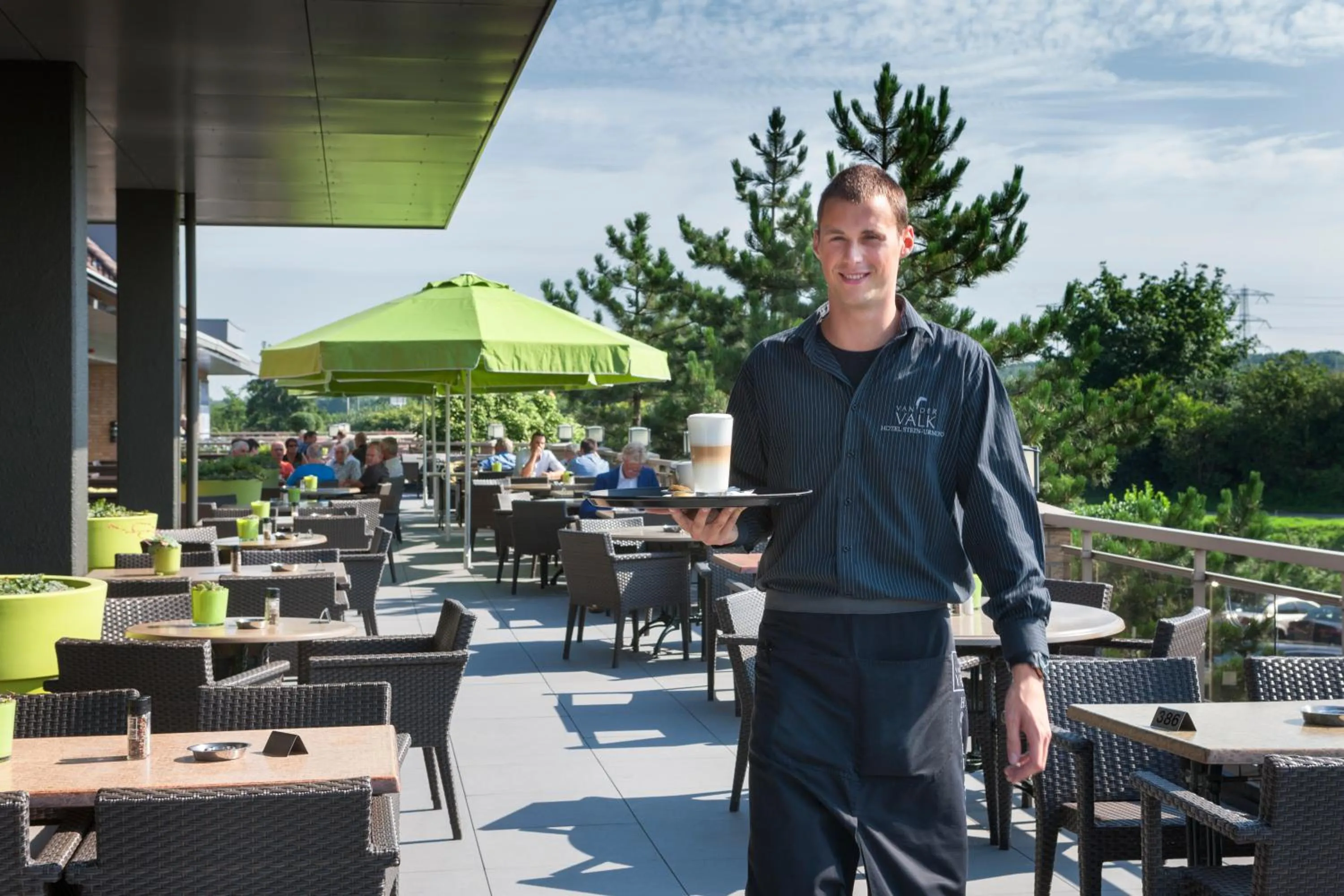 Balcony/Terrace in Van der Valk Hotel Stein Urmond