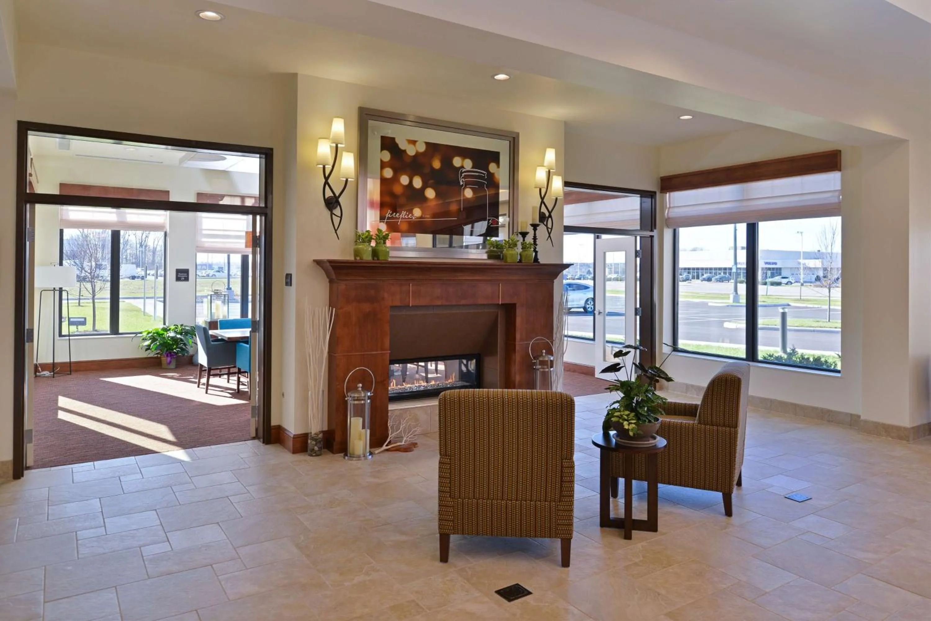 Lobby or reception in Hilton Garden Inn West Chester