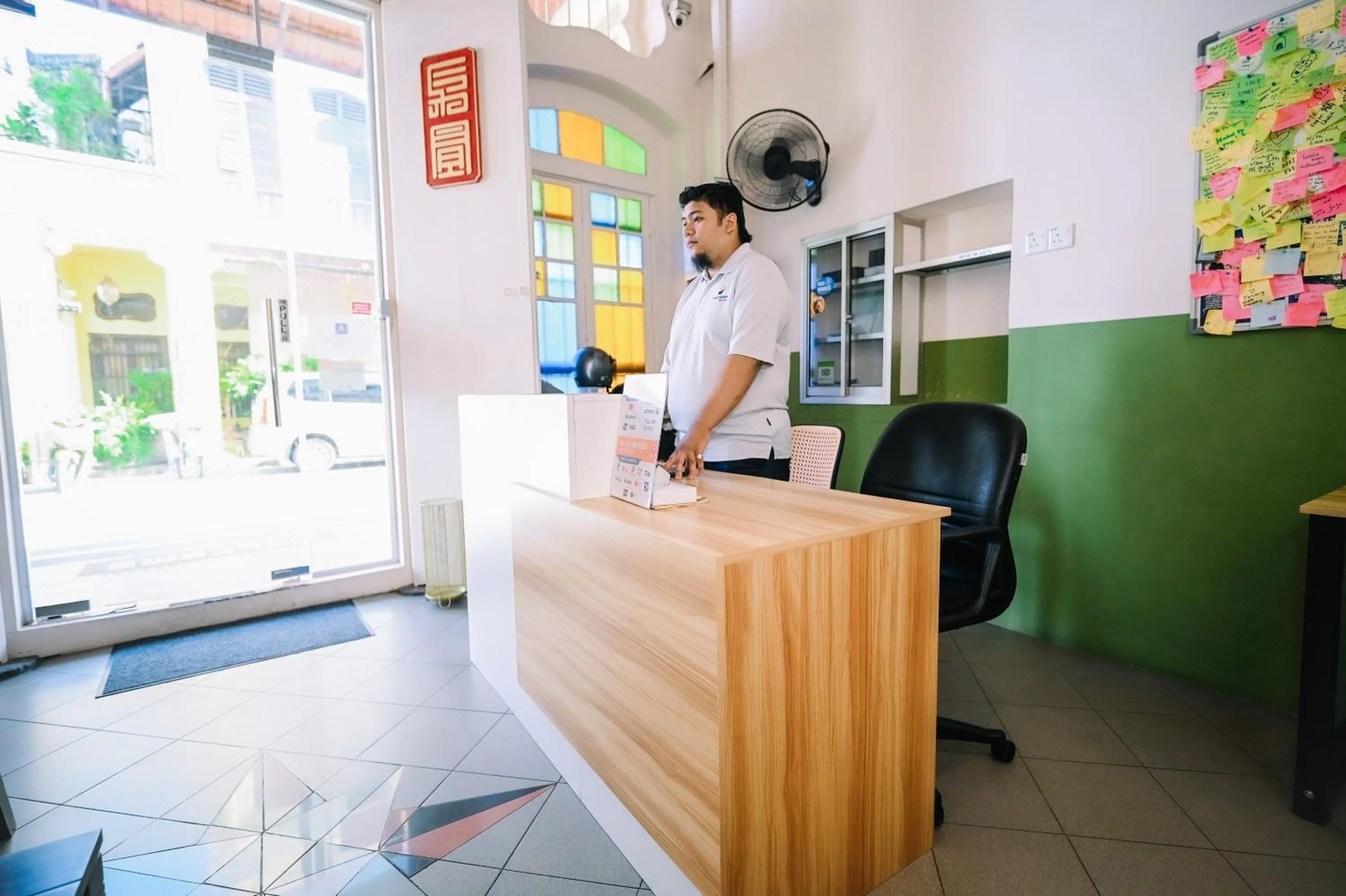 Lobby or reception in Swing & Pillows - 75 Chulia St, Georgetown Penang