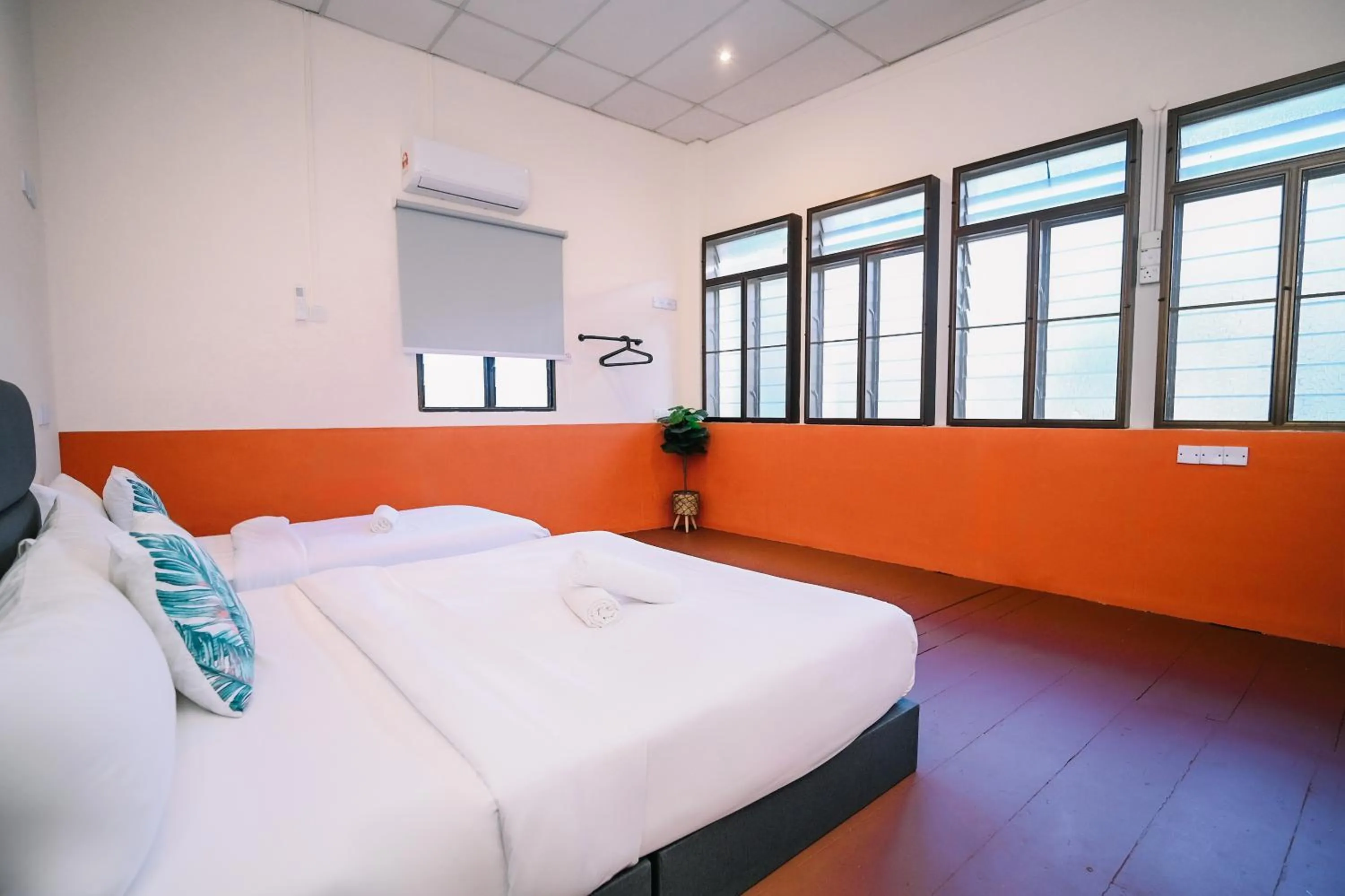 Bed in Swing & Pillows - 75 Chulia St, Georgetown Penang