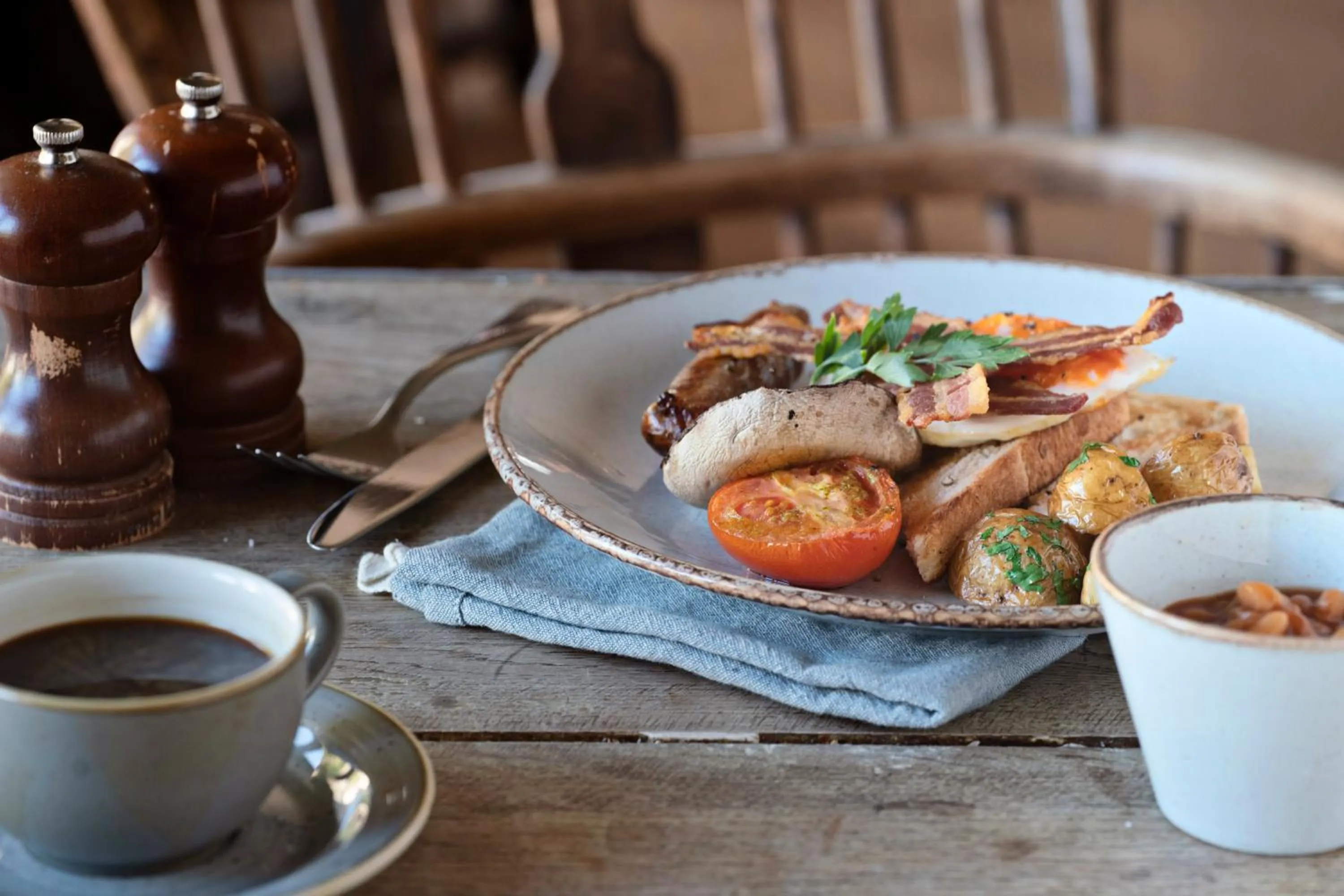 Food in Egypt Mill Hotel and Restaurant