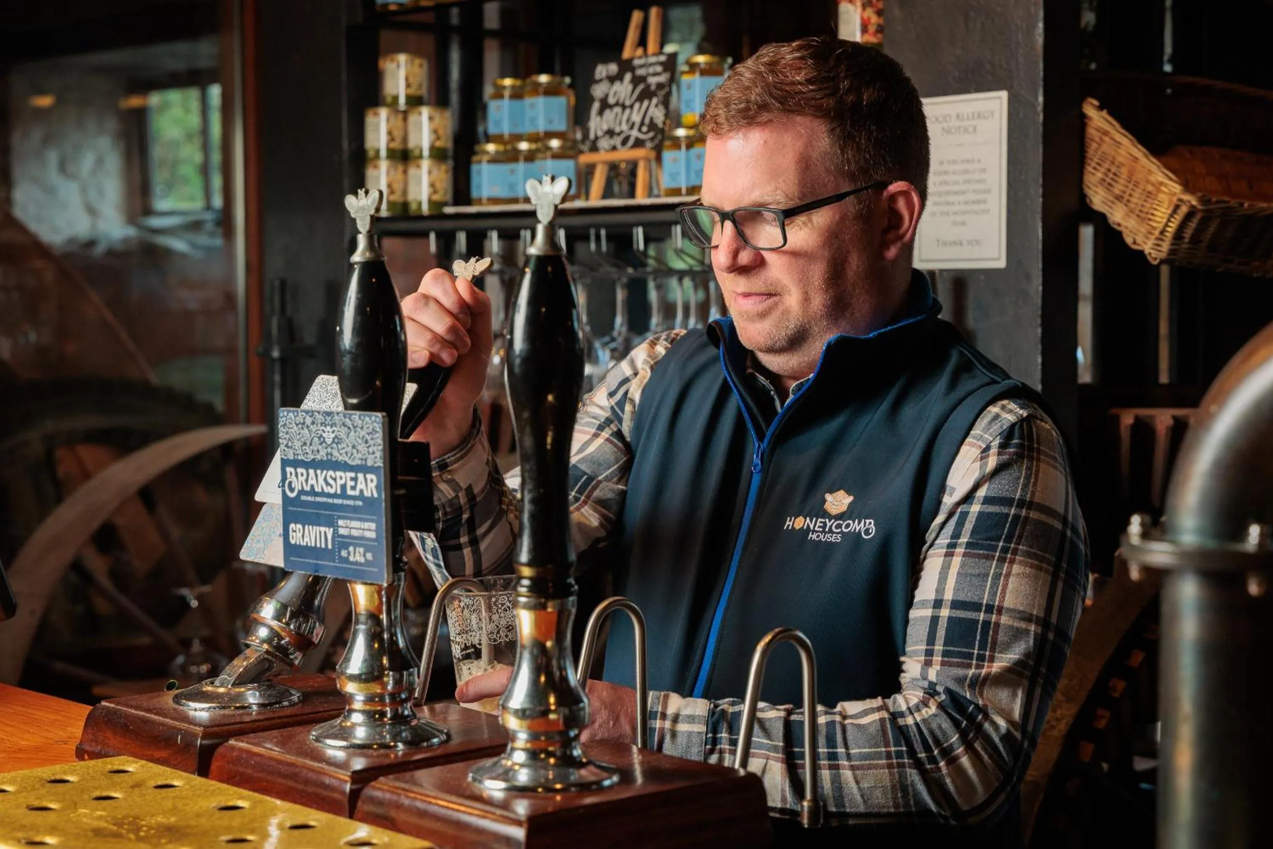 Lounge or bar in Egypt Mill Hotel and Restaurant