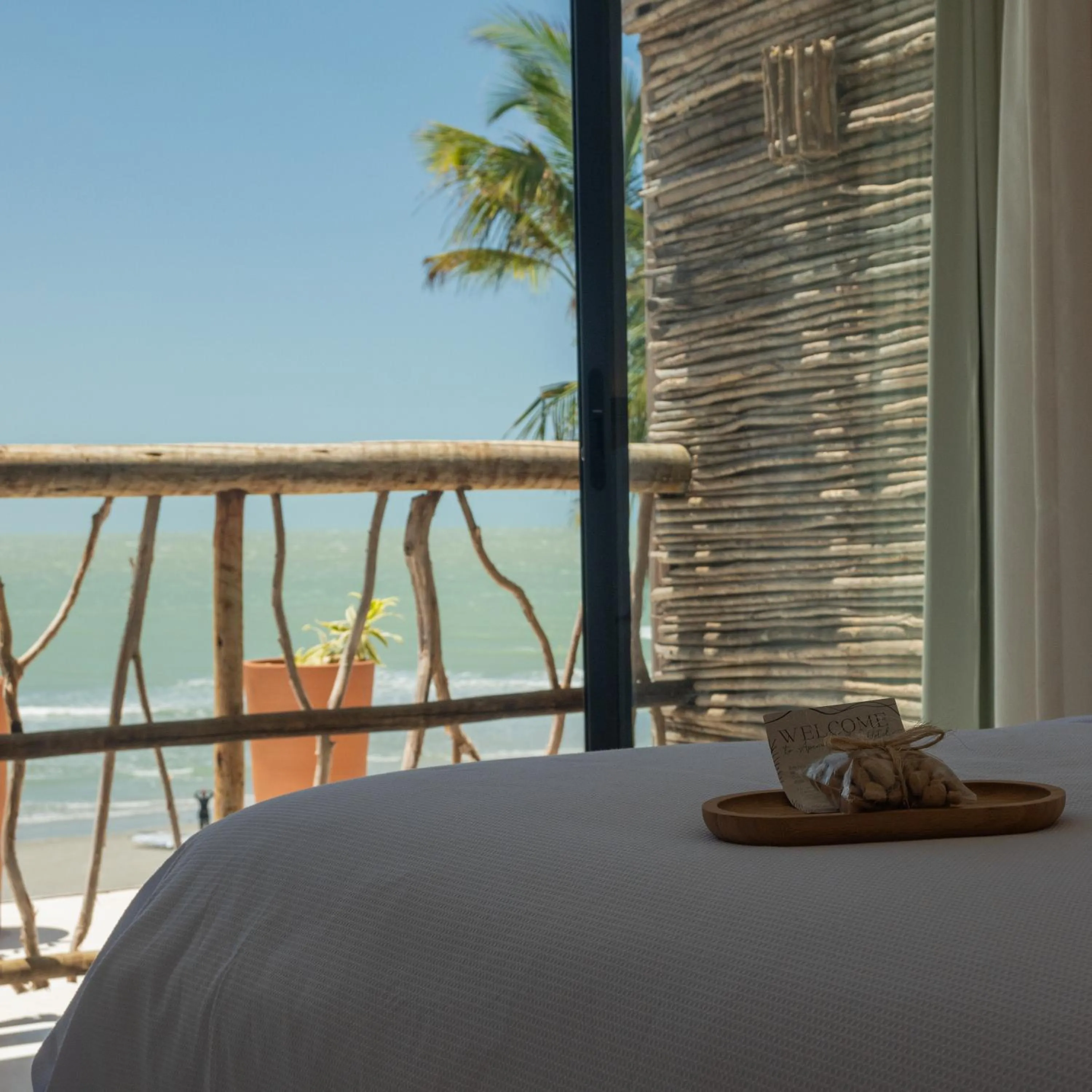 Natural landscape, Bed in Apenunga Eco Hotel