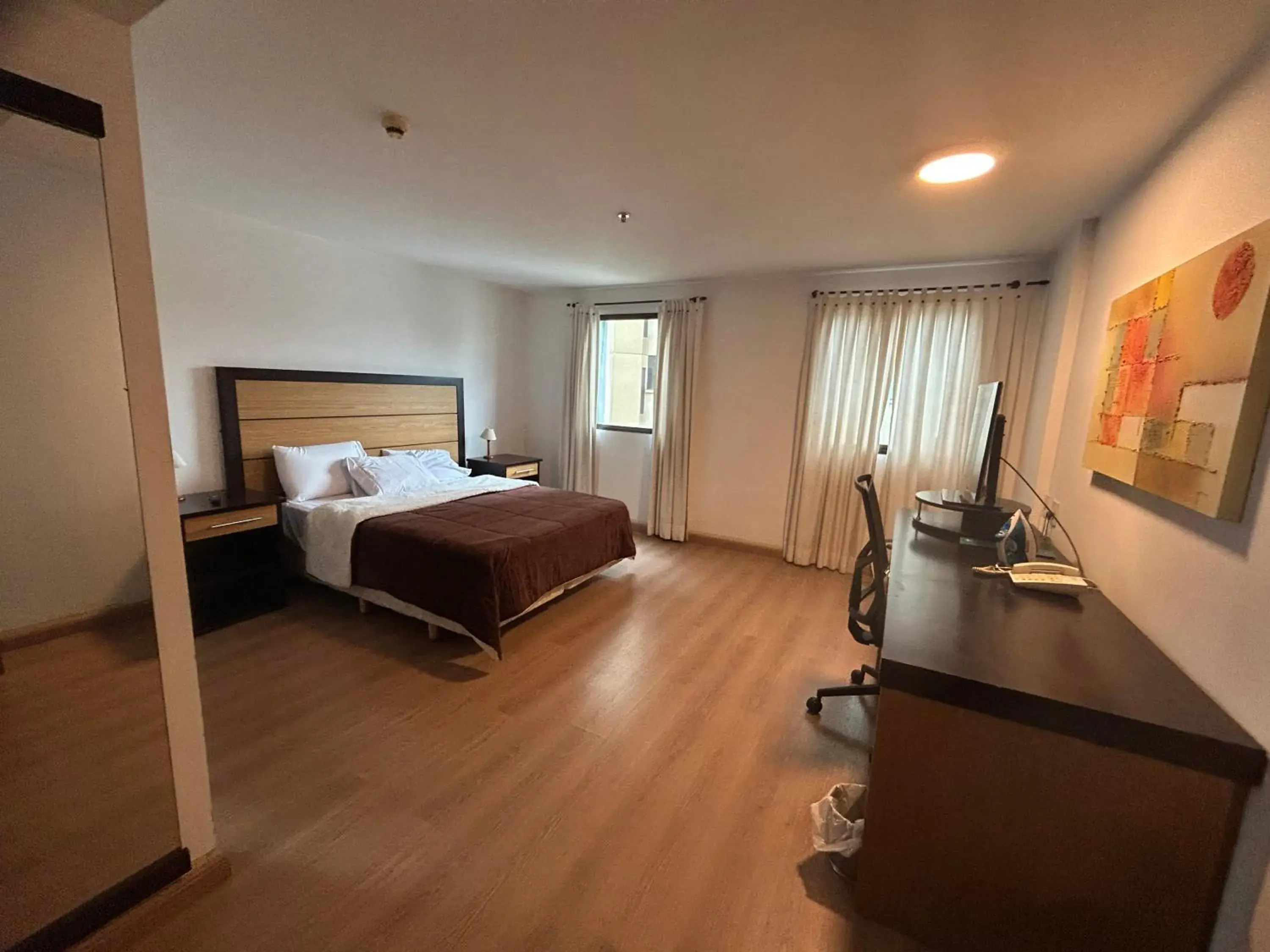 Bed in Apart-hotel Bourbon São Paulo Ibirapuera Convention Hotel Bed in Apart-hotel Bourbon São Paulo Ibirapuera Convention Hotel