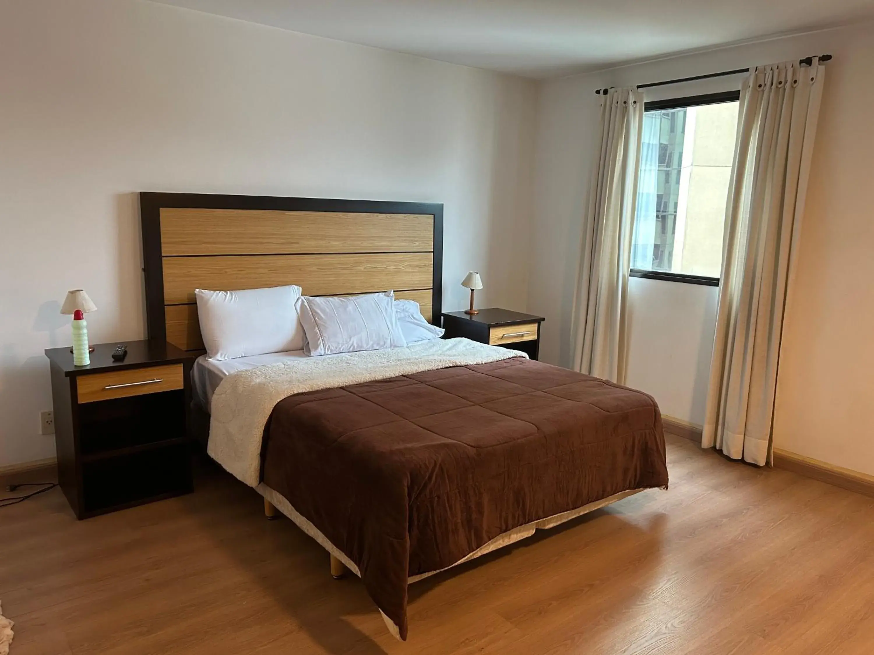 Bed in Apart-hotel Bourbon São Paulo Ibirapuera Convention Hotel Bed in Apart-hotel Bourbon São Paulo Ibirapuera Convention Hotel