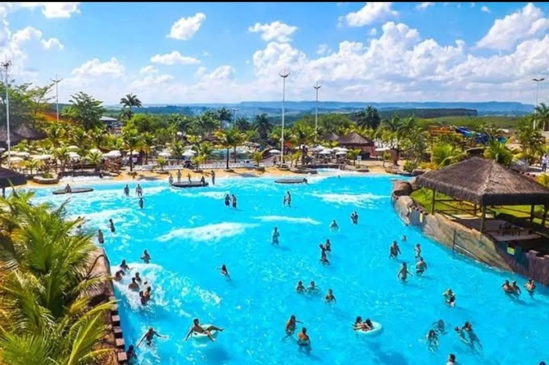 Aqua park in São Pedro Thermas Resort