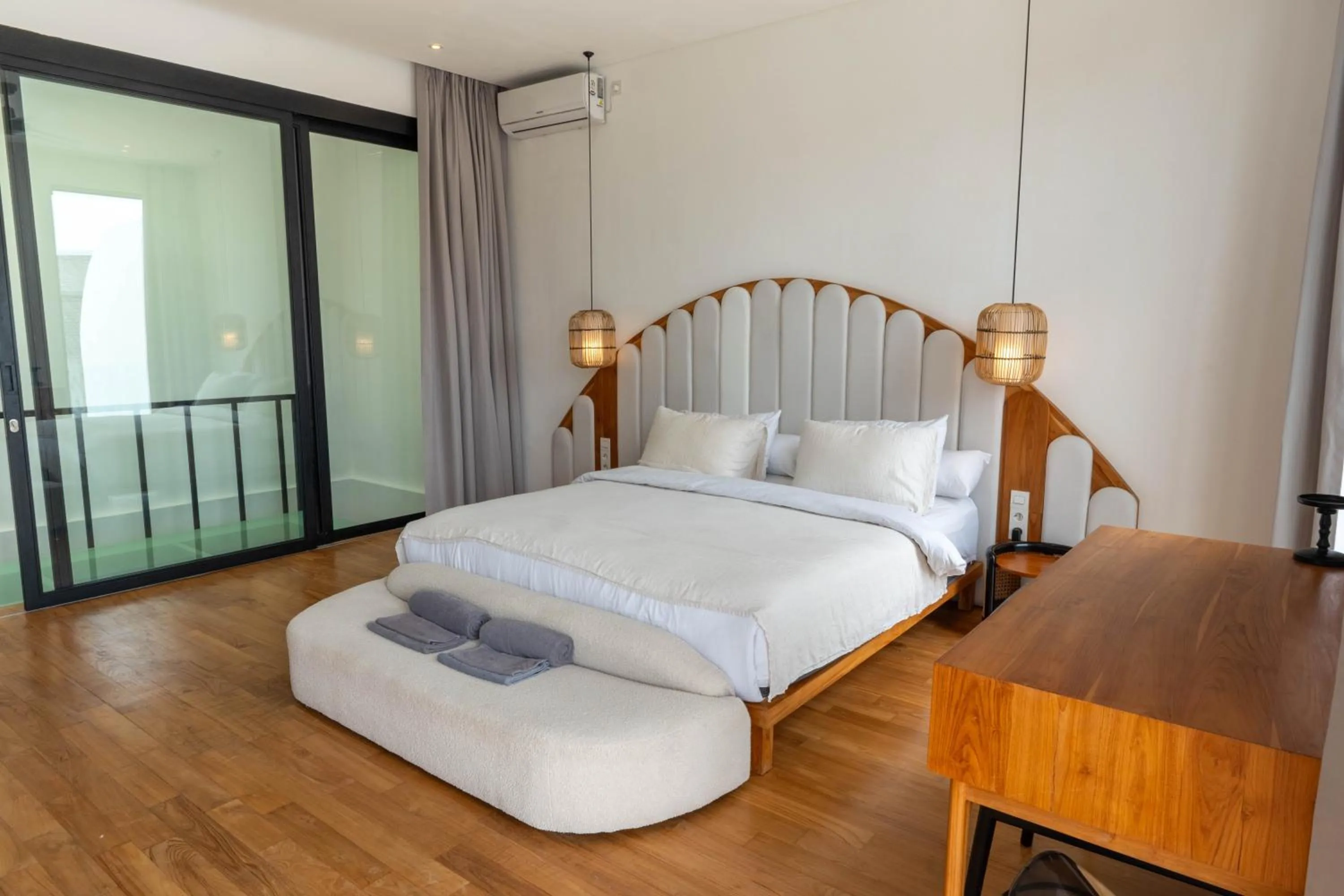 Bed in Unity Villa 1 Canggu