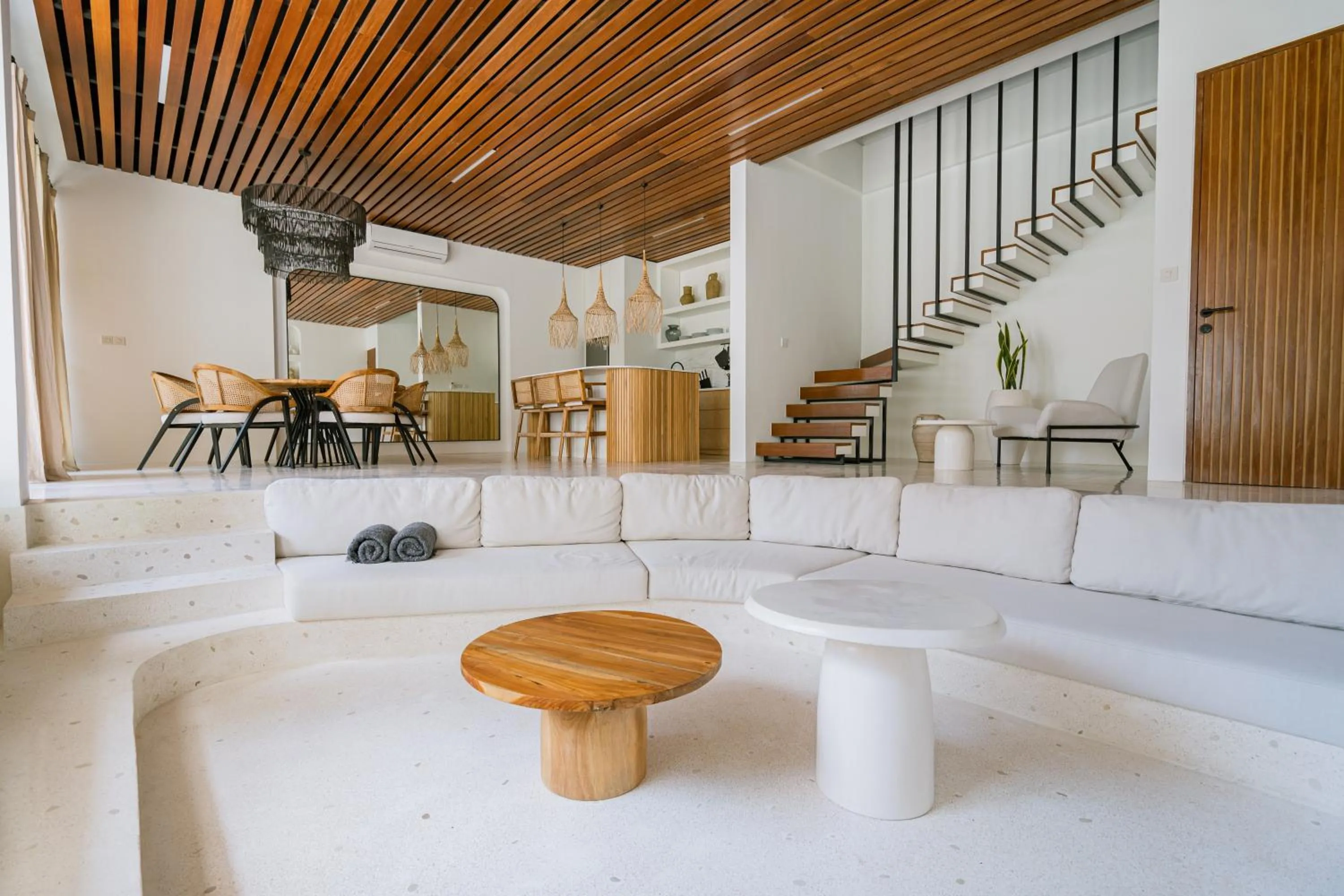 Living room in Unity Villa 1 Canggu