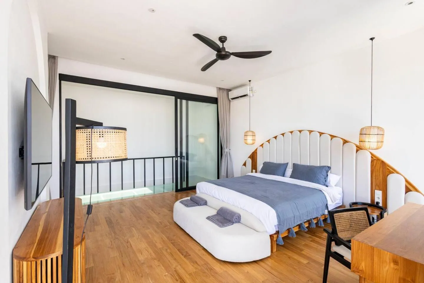 Bed in Unity Villa 1 Canggu