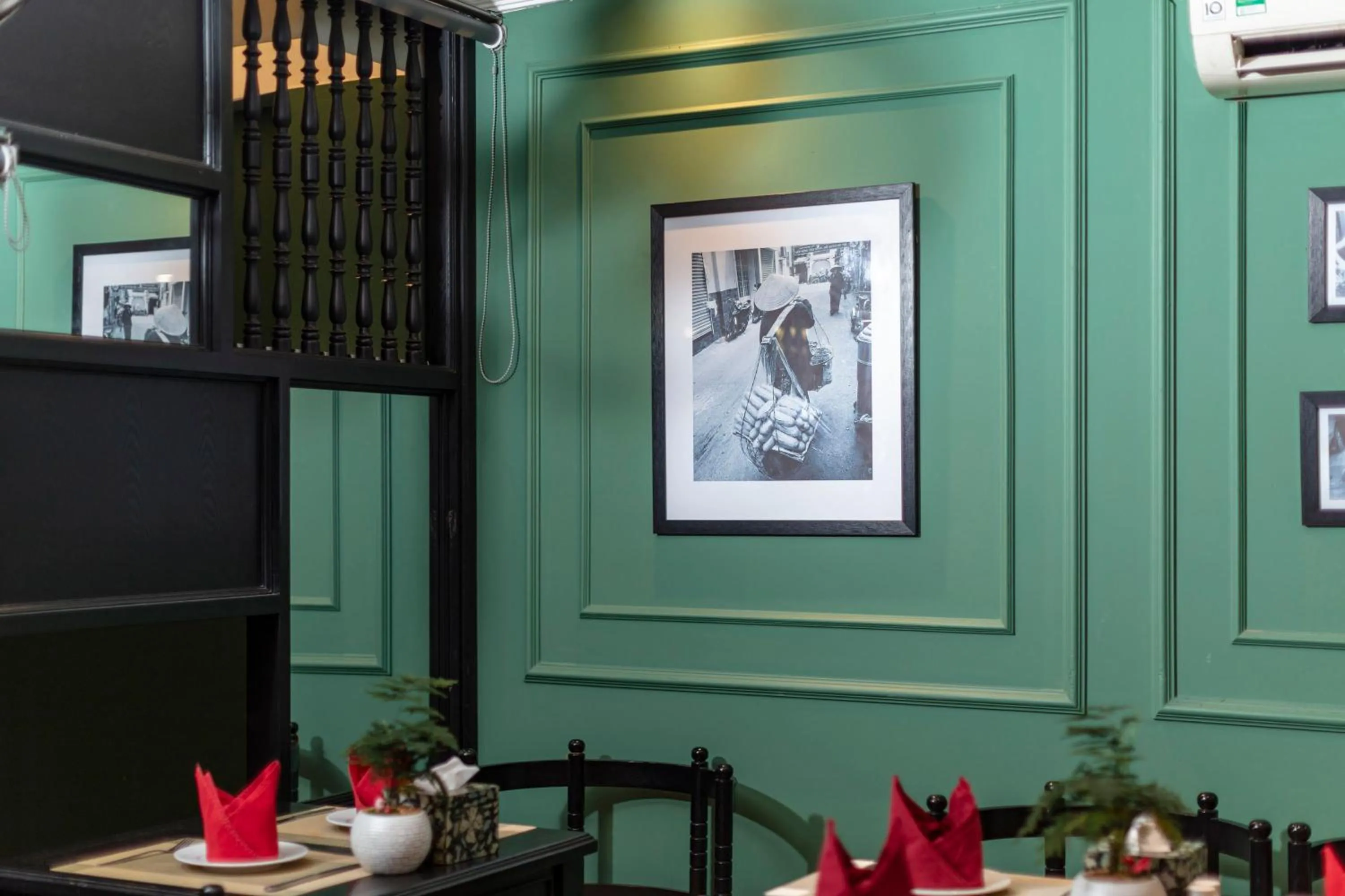 Decorative detail in Hanoi Ancient Paradise Hotel