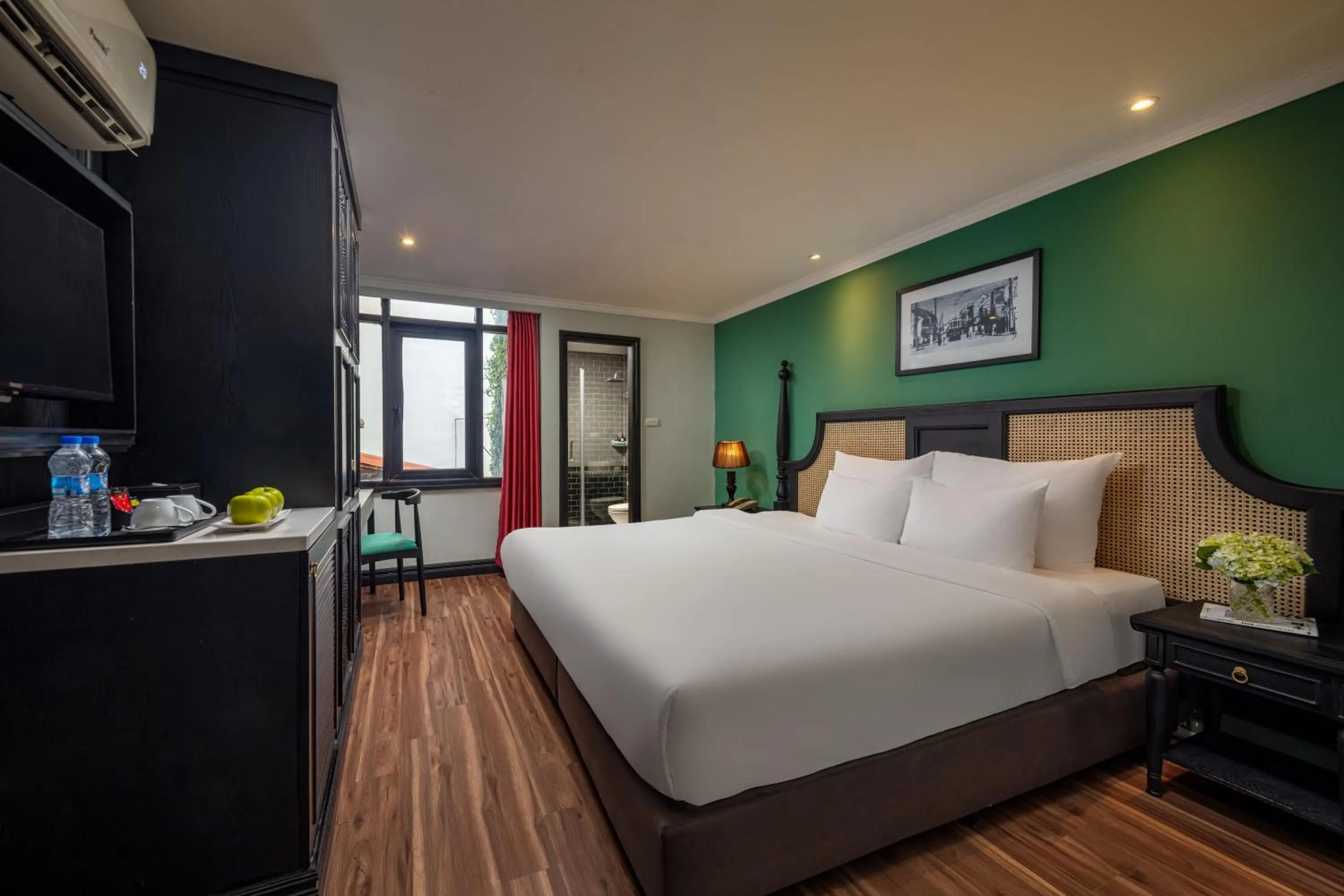 Bed in Hanoi Ancient Paradise Hotel