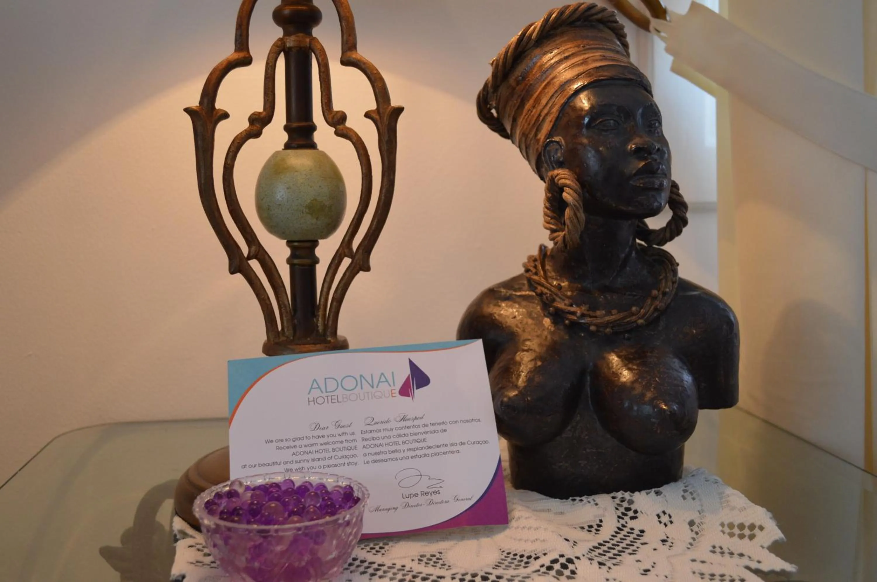 Decorative detail in Adonai Hotel Boutique