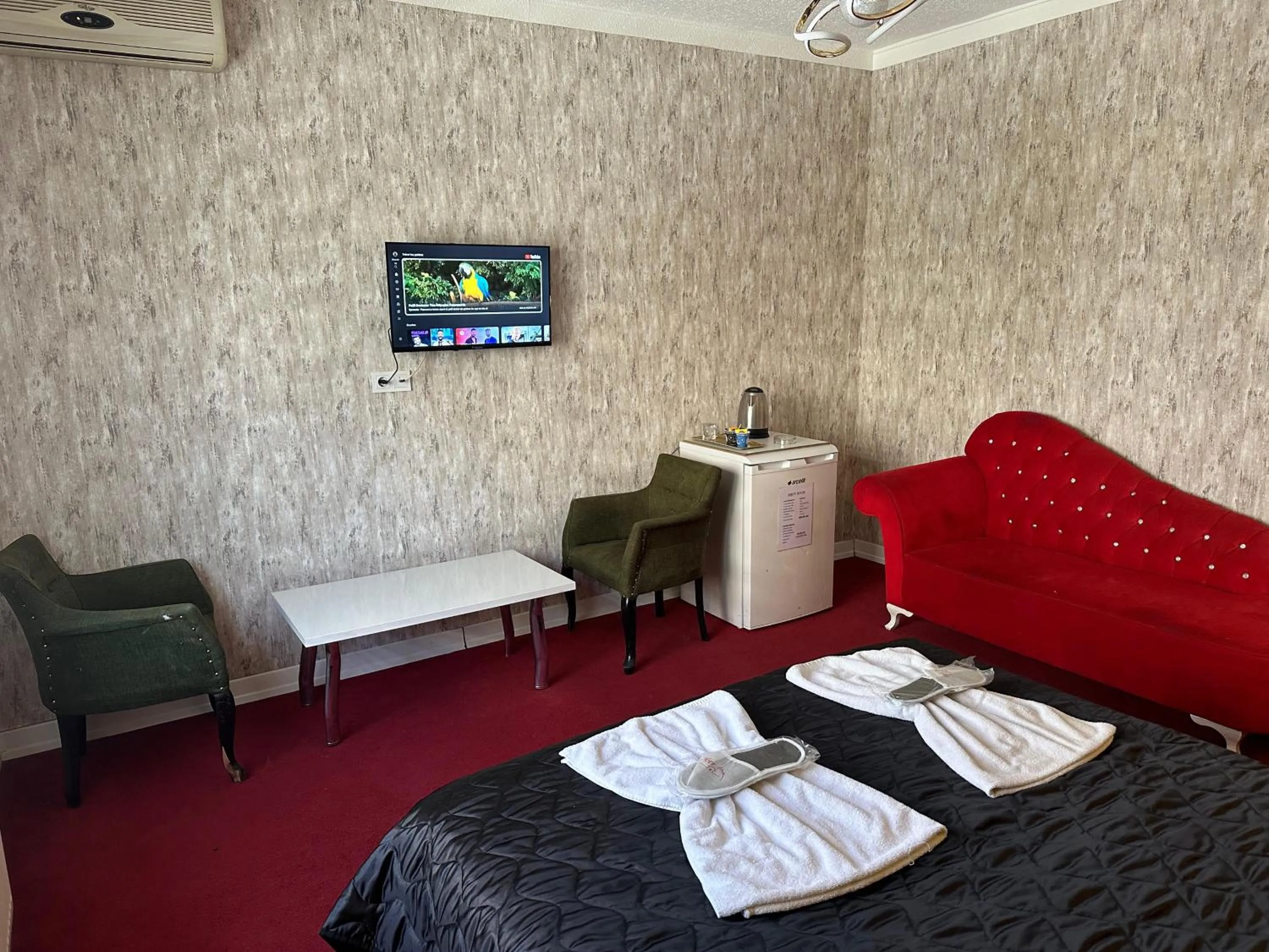 Bed in ENJOY HOUSE BOUTİQE OTEL