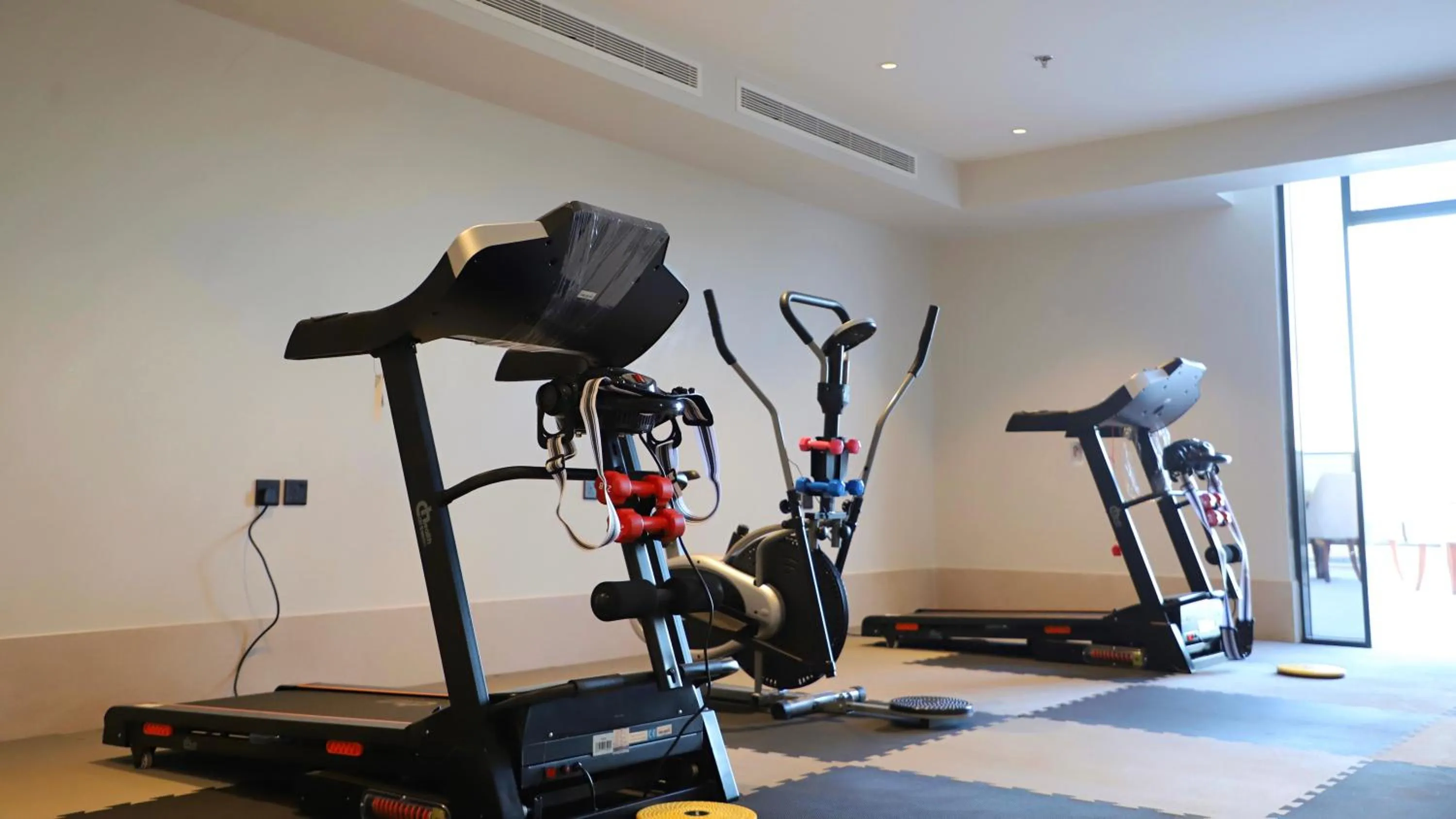 Fitness centre/facilities in Five Seasons Hotel